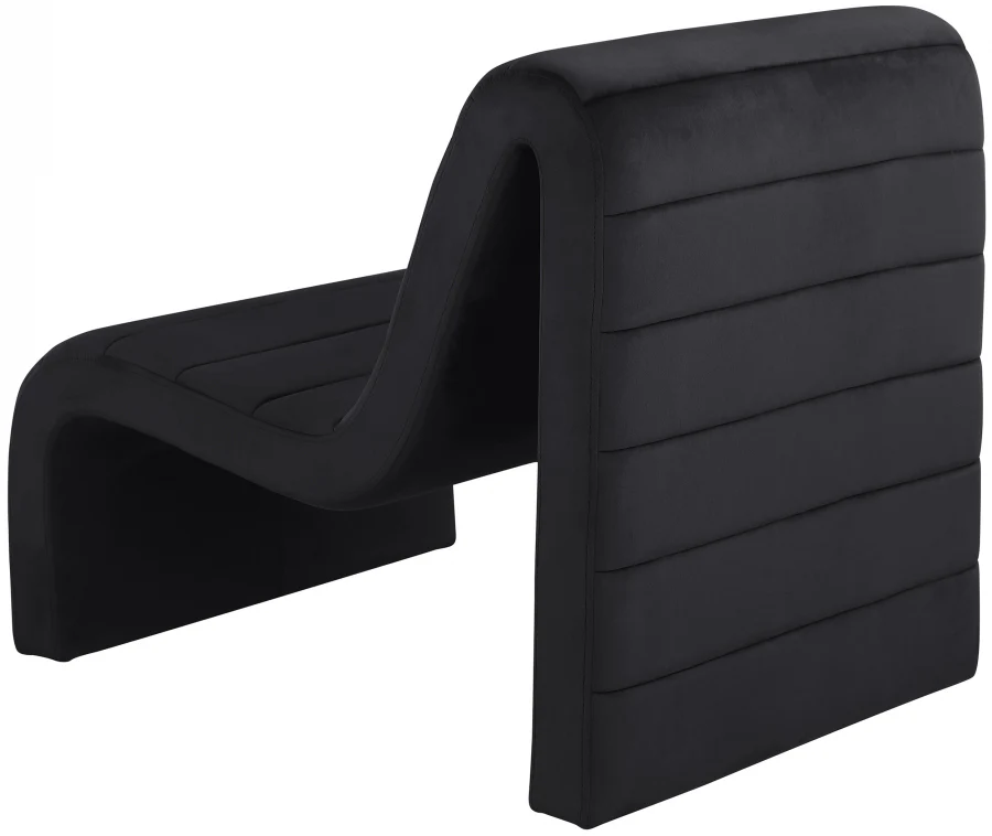 Ivy Velvet Upholstered Accent Chair - Image 5