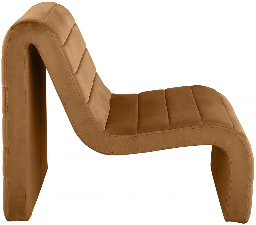 Ivy Velvet Upholstered Accent Chair - Image 51