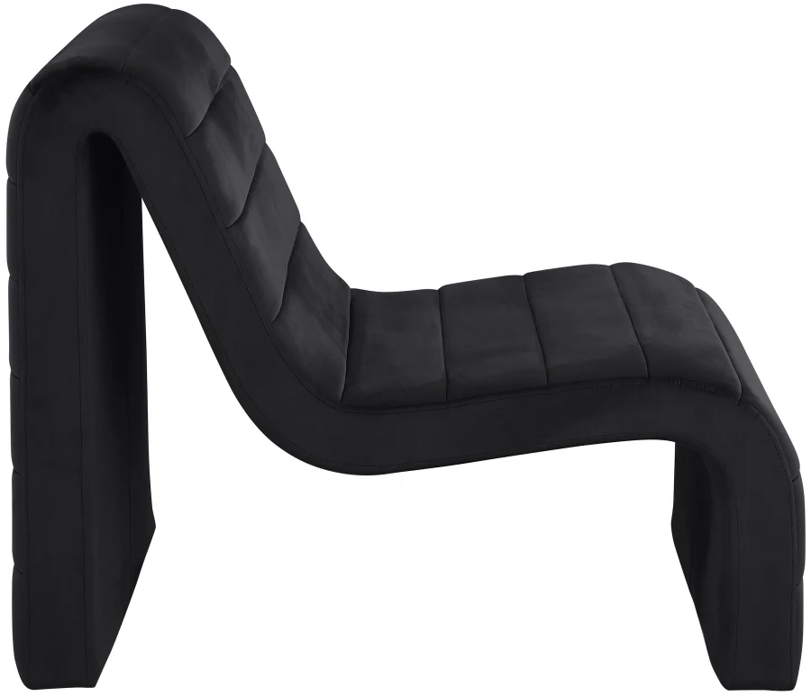 Ivy Velvet Upholstered Accent Chair - Image 6
