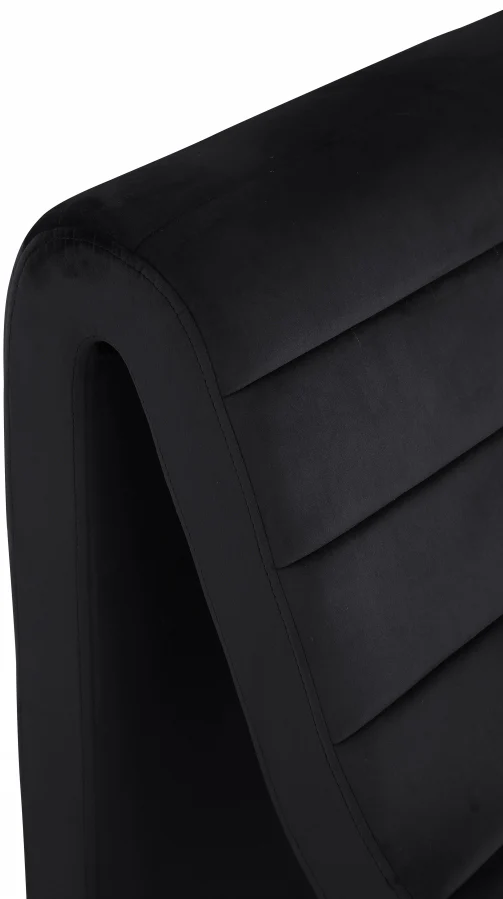 Ivy Velvet Upholstered Accent Chair - Image 7
