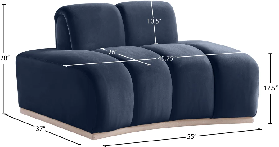 Jace Velvet Upholstered Accent Chair - Image 26