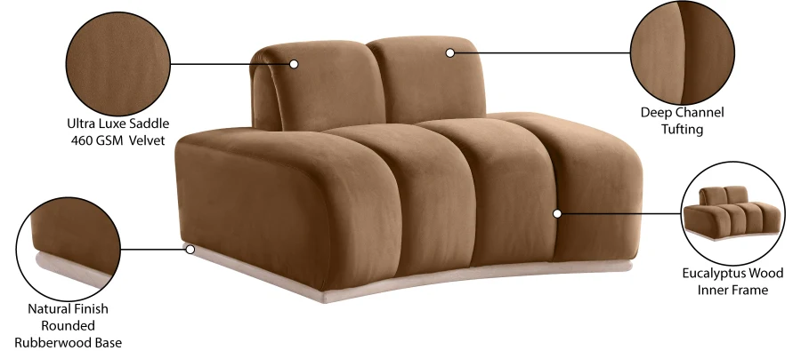 Jace Velvet Upholstered Accent Chair - Image 54