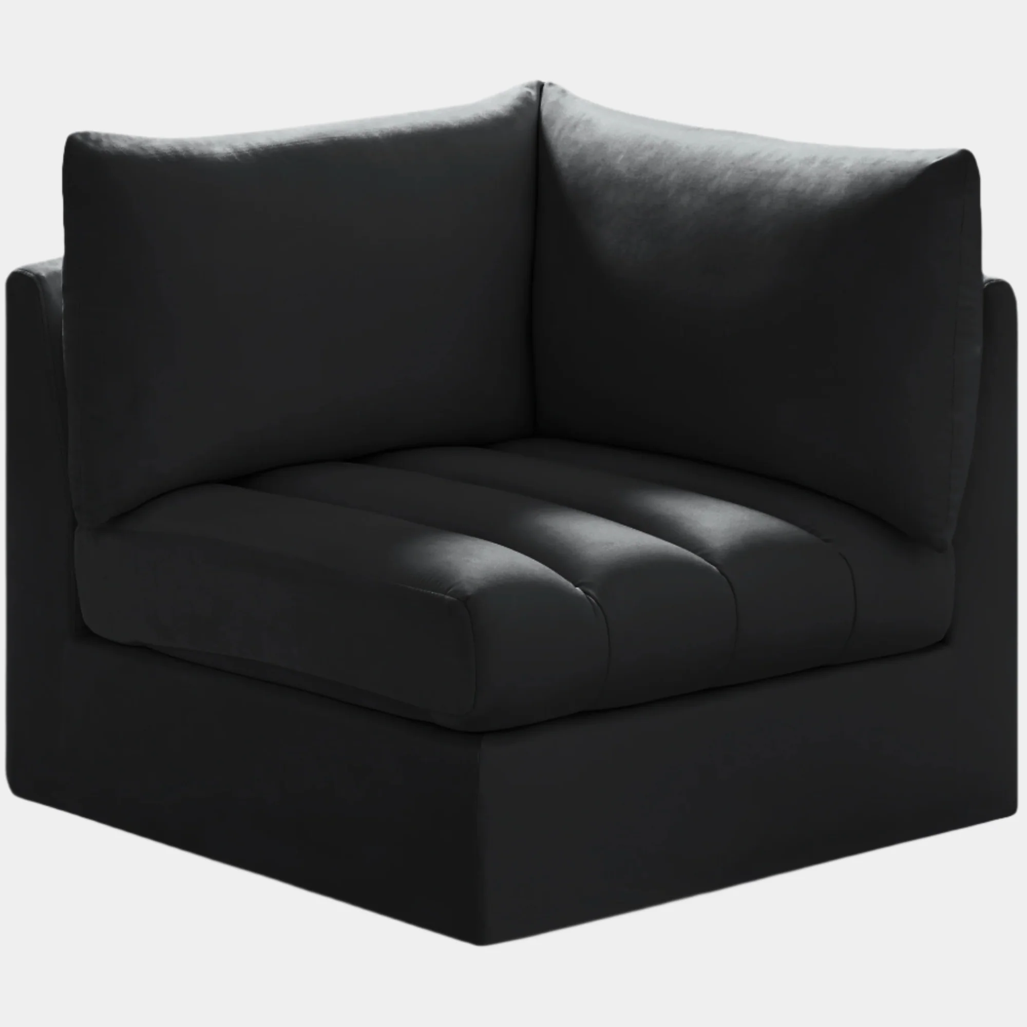Jacob Velvet Upholstered Corner Modular Chair