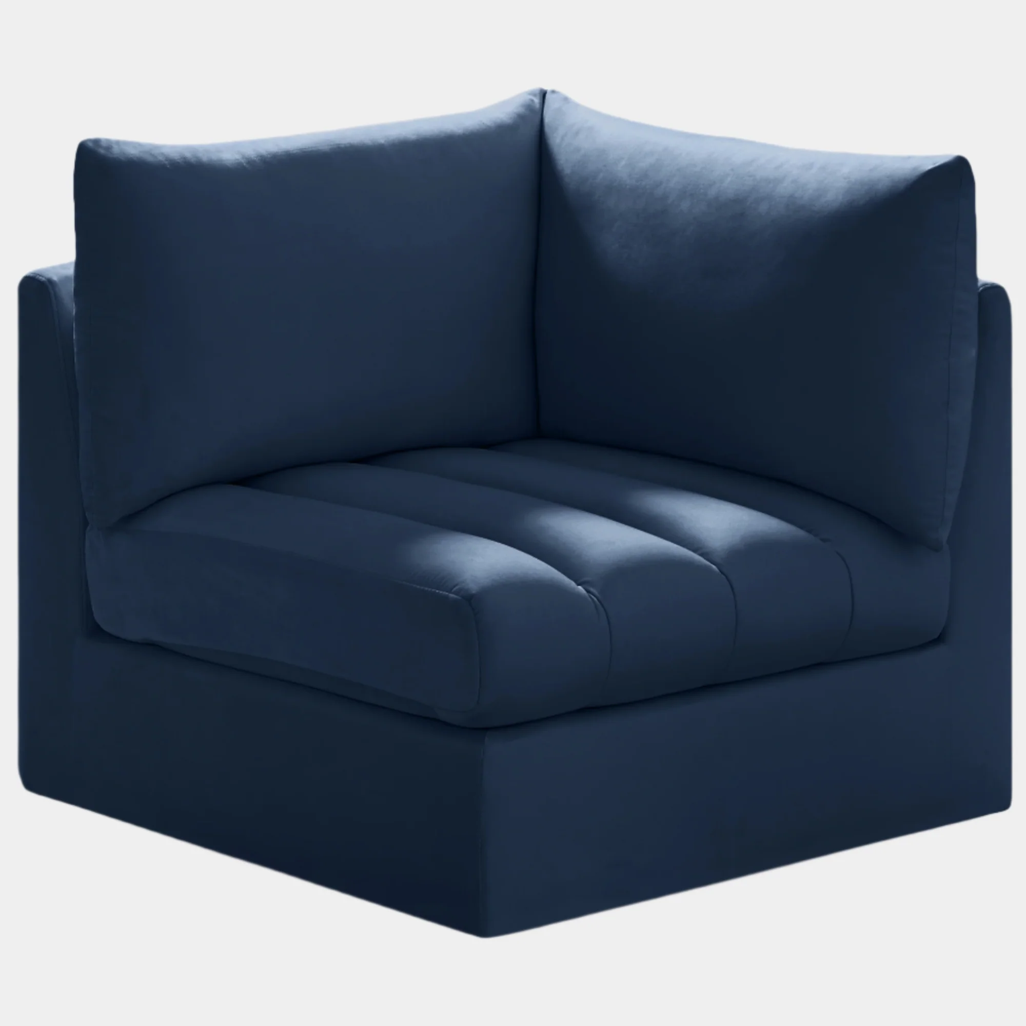 Jacob Velvet Upholstered Corner Modular Chair - Image 31
