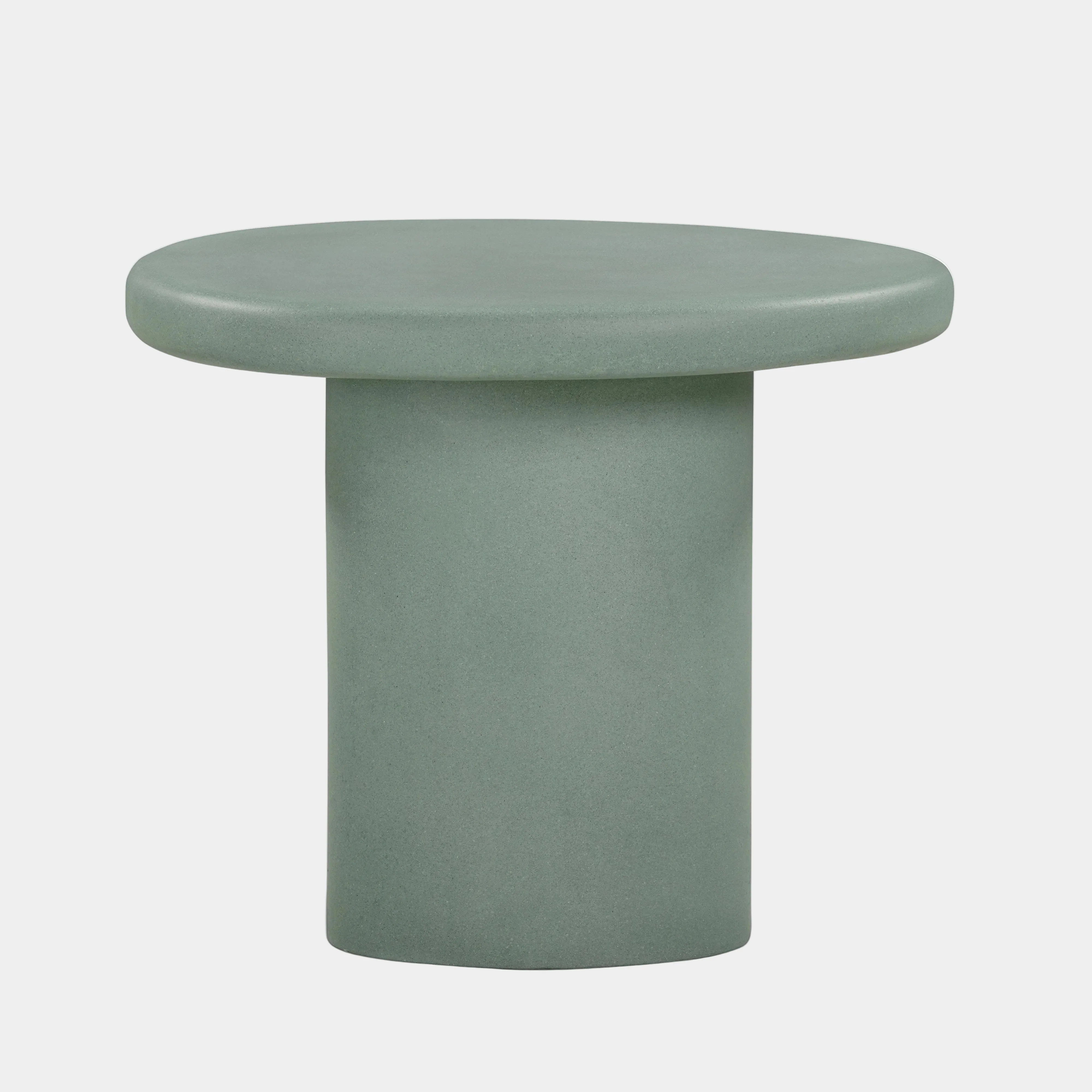 Jade Concrete Indoor/Outdoor Side Table