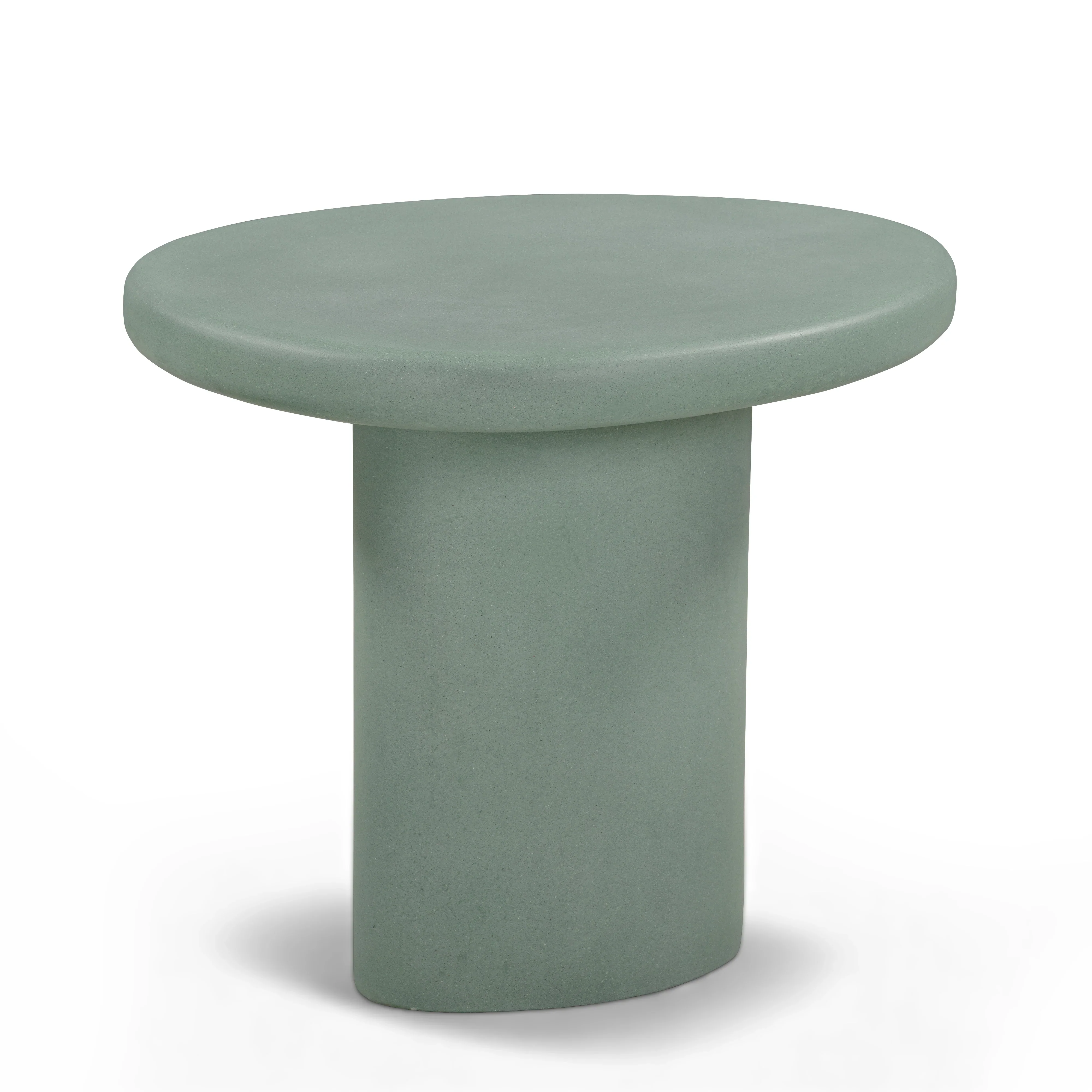 Jade Concrete Indoor/Outdoor Side Table - Image 5