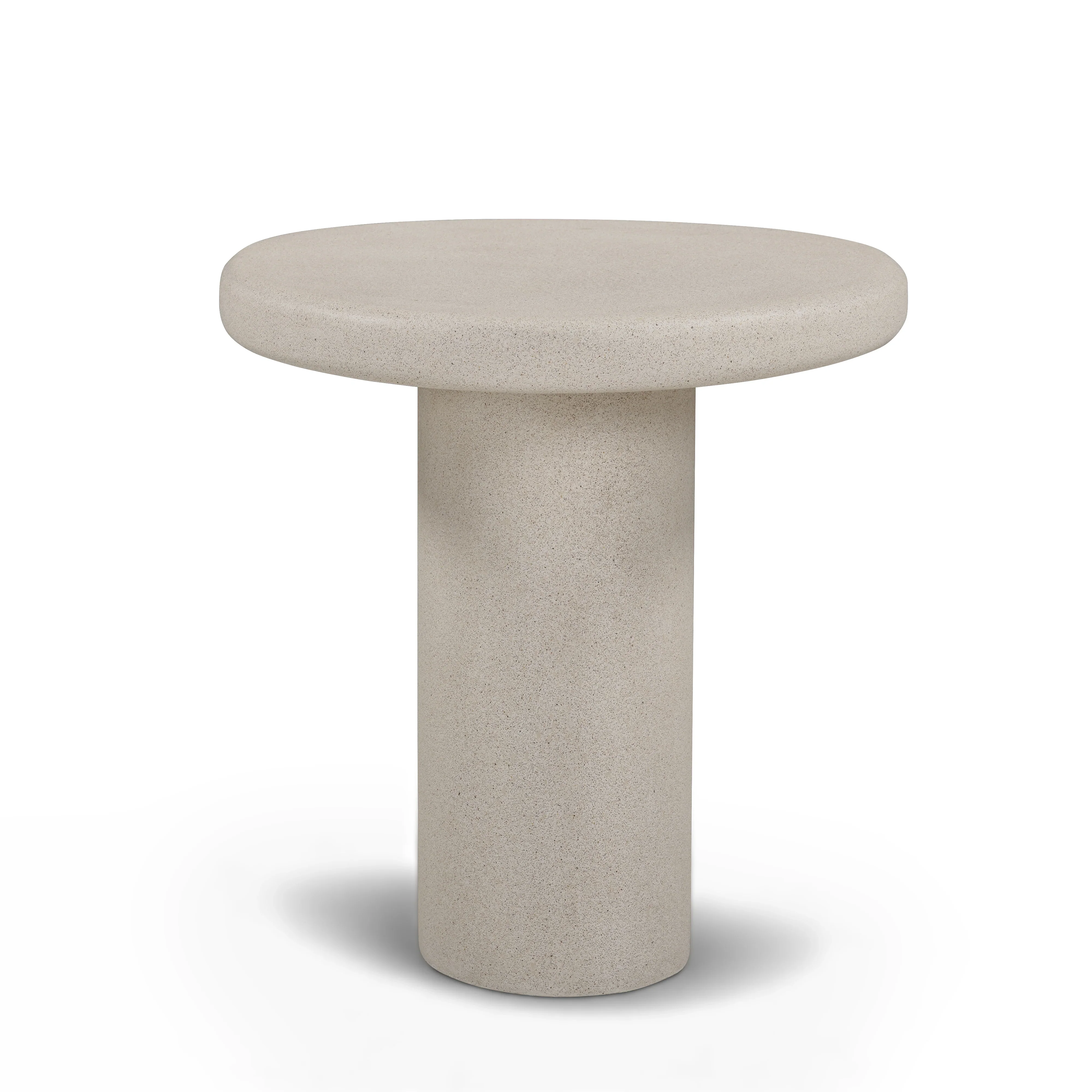 Jade Concrete Indoor/Outdoor Side Table - Image 9