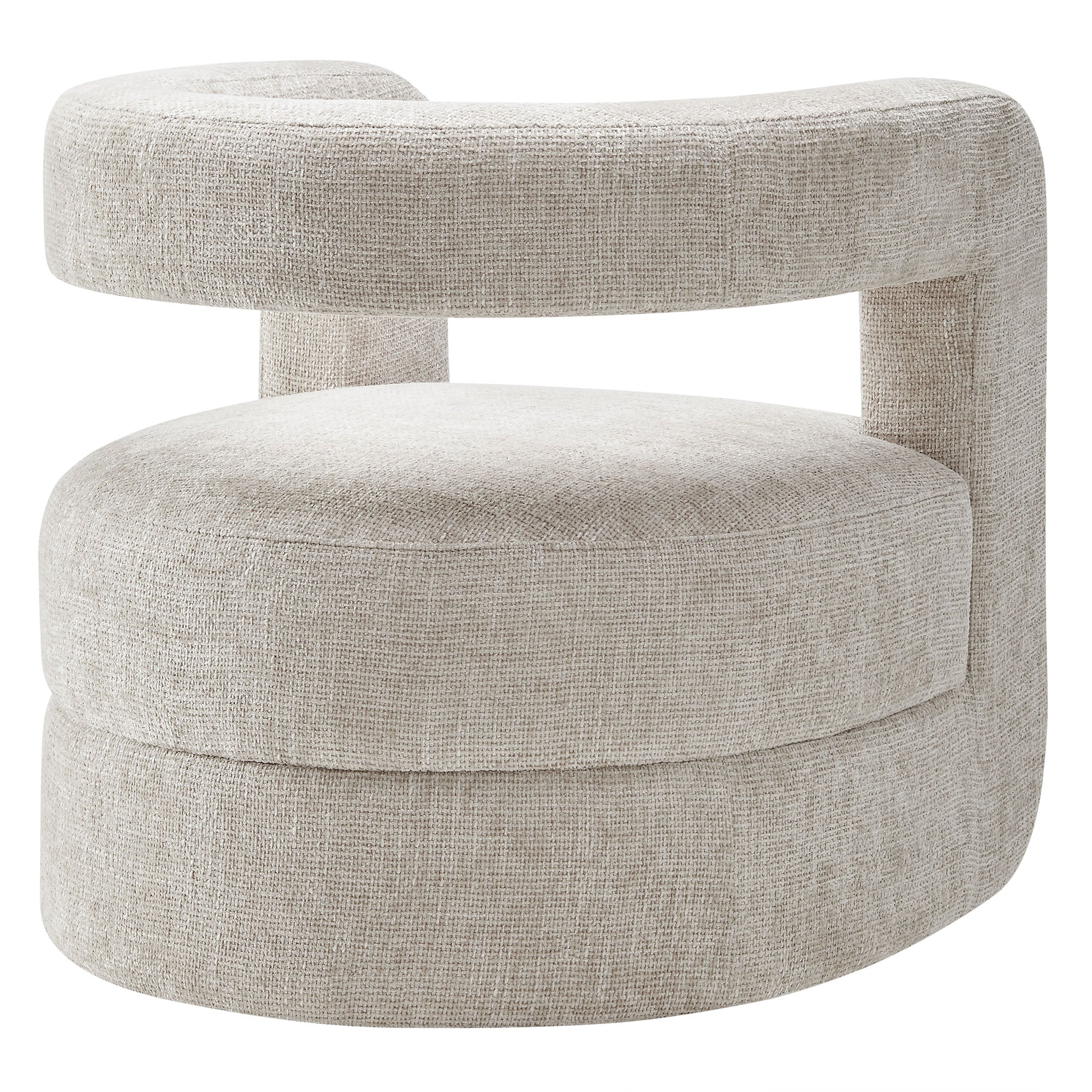 Jaylin Upholstered Chenille Accent Chair - Image 4