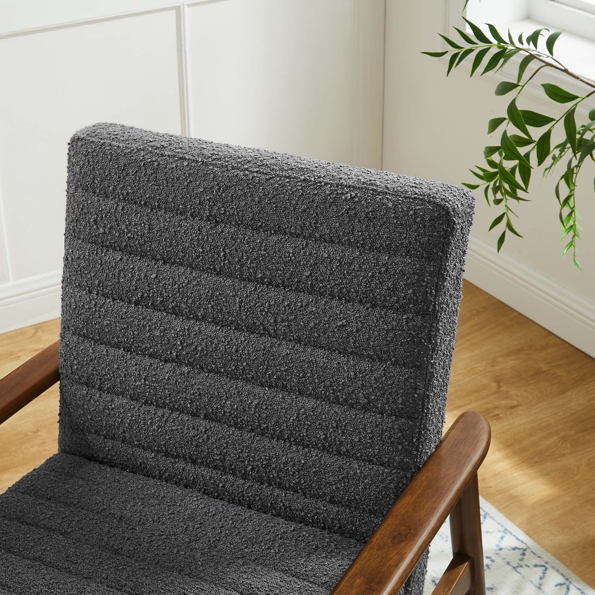 Jensen Boucle Fabric Accent Chair - Image 18