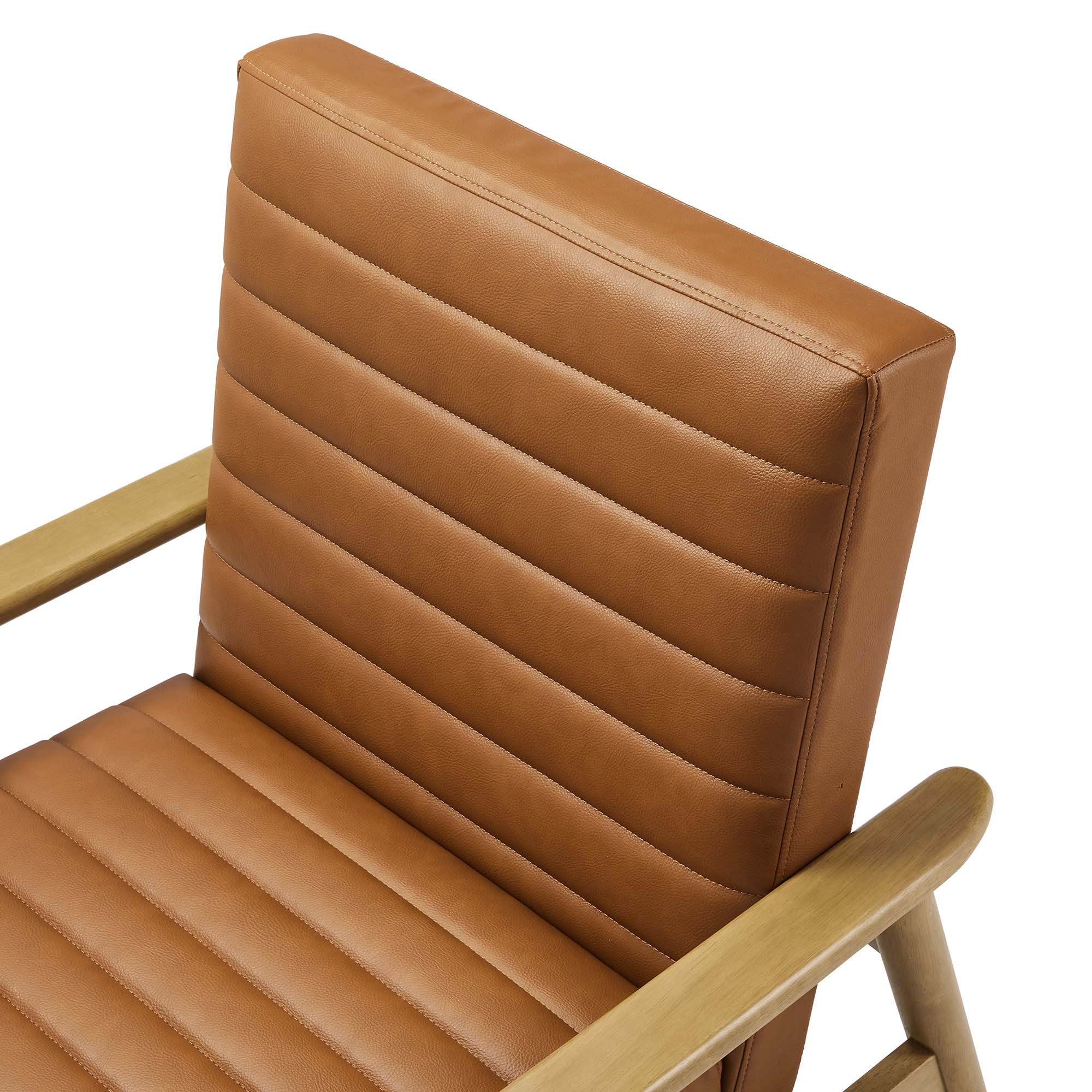 Jensen Vegan Leather Accent Chair - Image 14