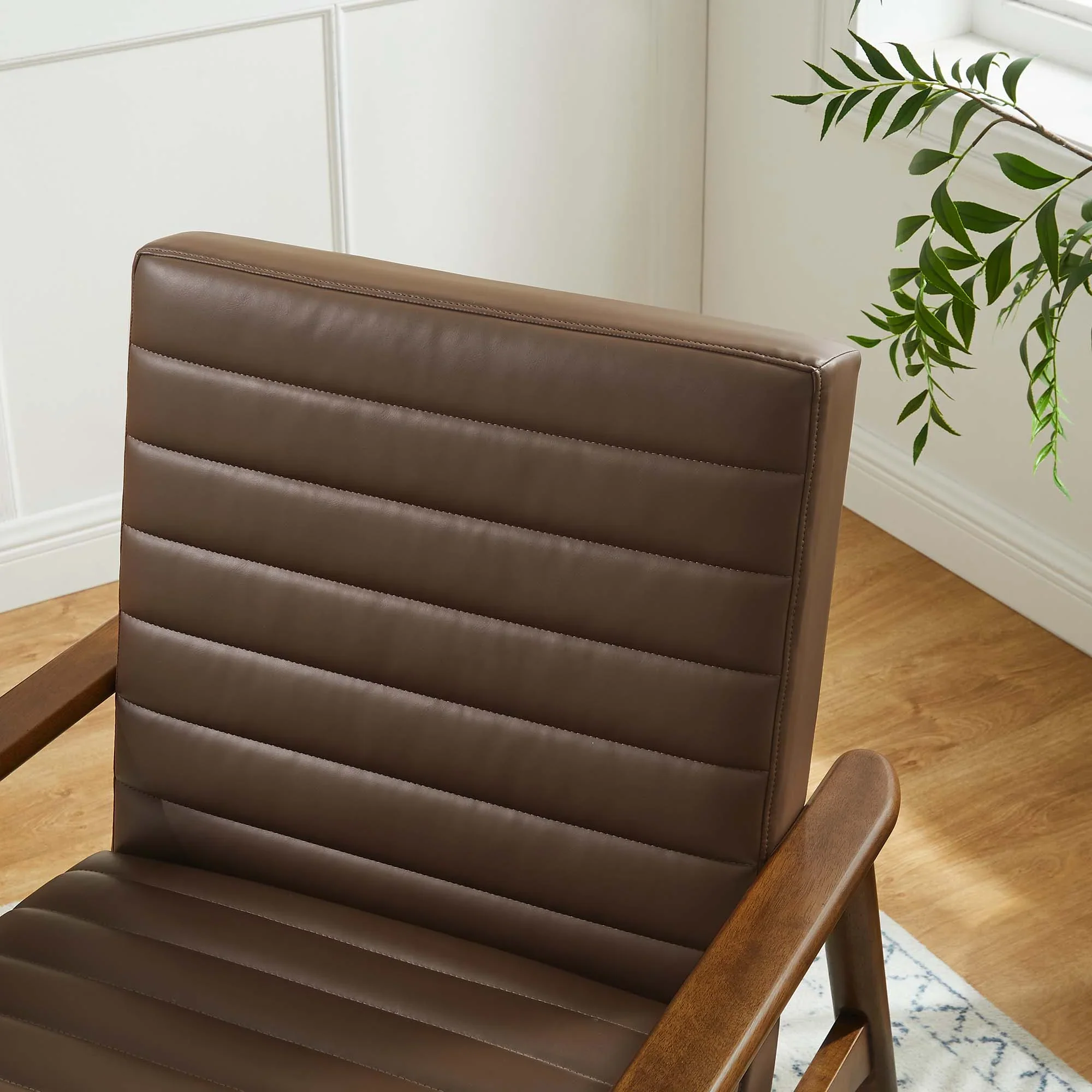 Jensen Vegan Leather Accent Chair - Image 33