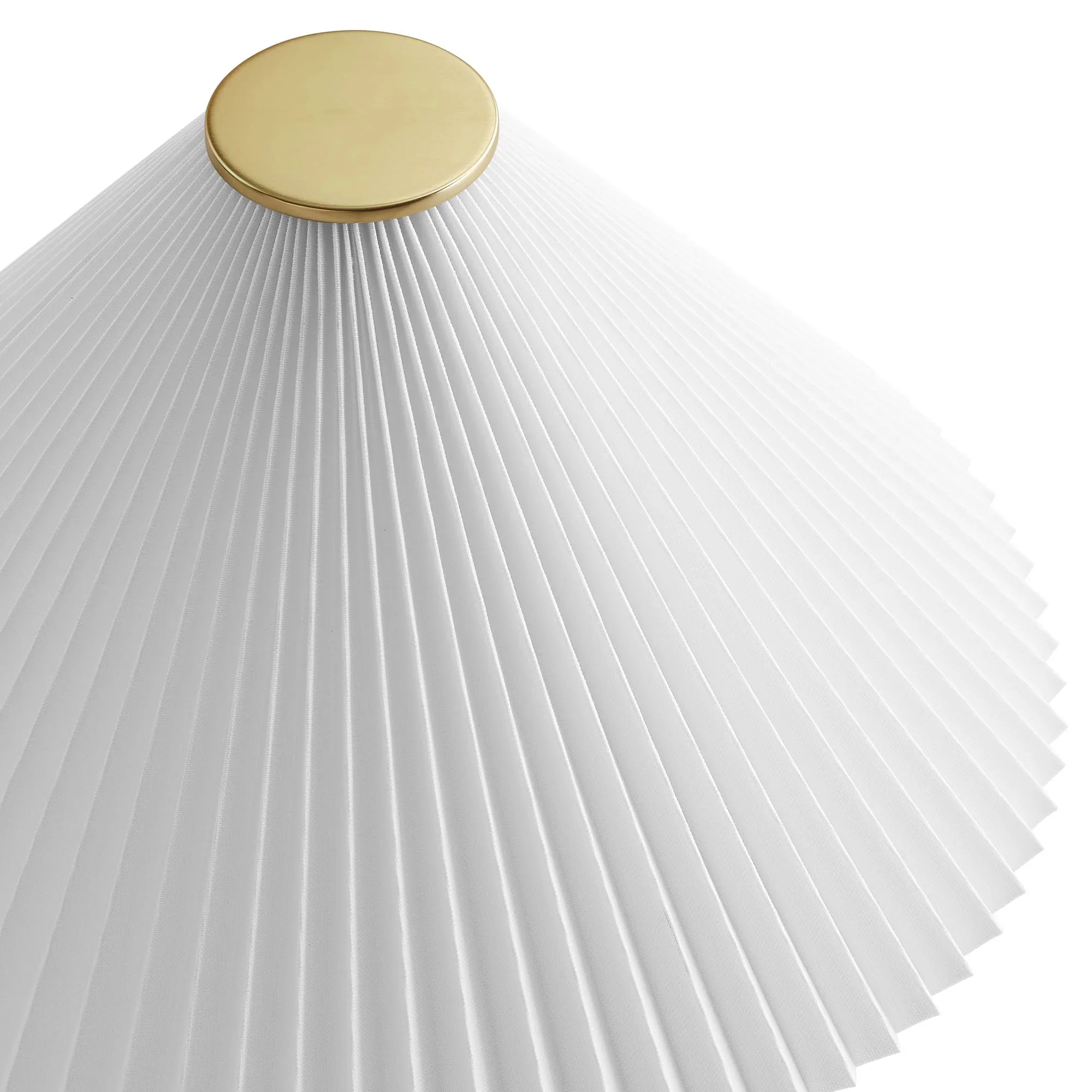 Jessica Wooden Base Table Lamp With Pleated Fabric Shade in Walnut - Image 7