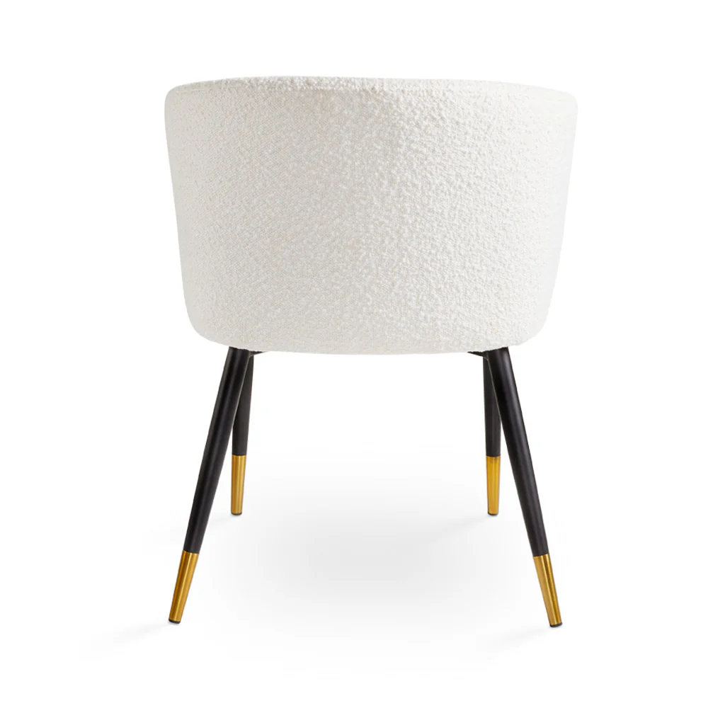 Jordan Dining Chair Boucle Fabric - Image 4