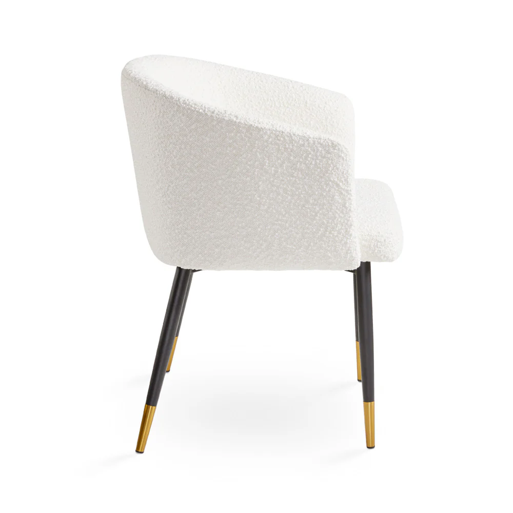 Jordan Dining Chair Boucle Fabric - Image 9