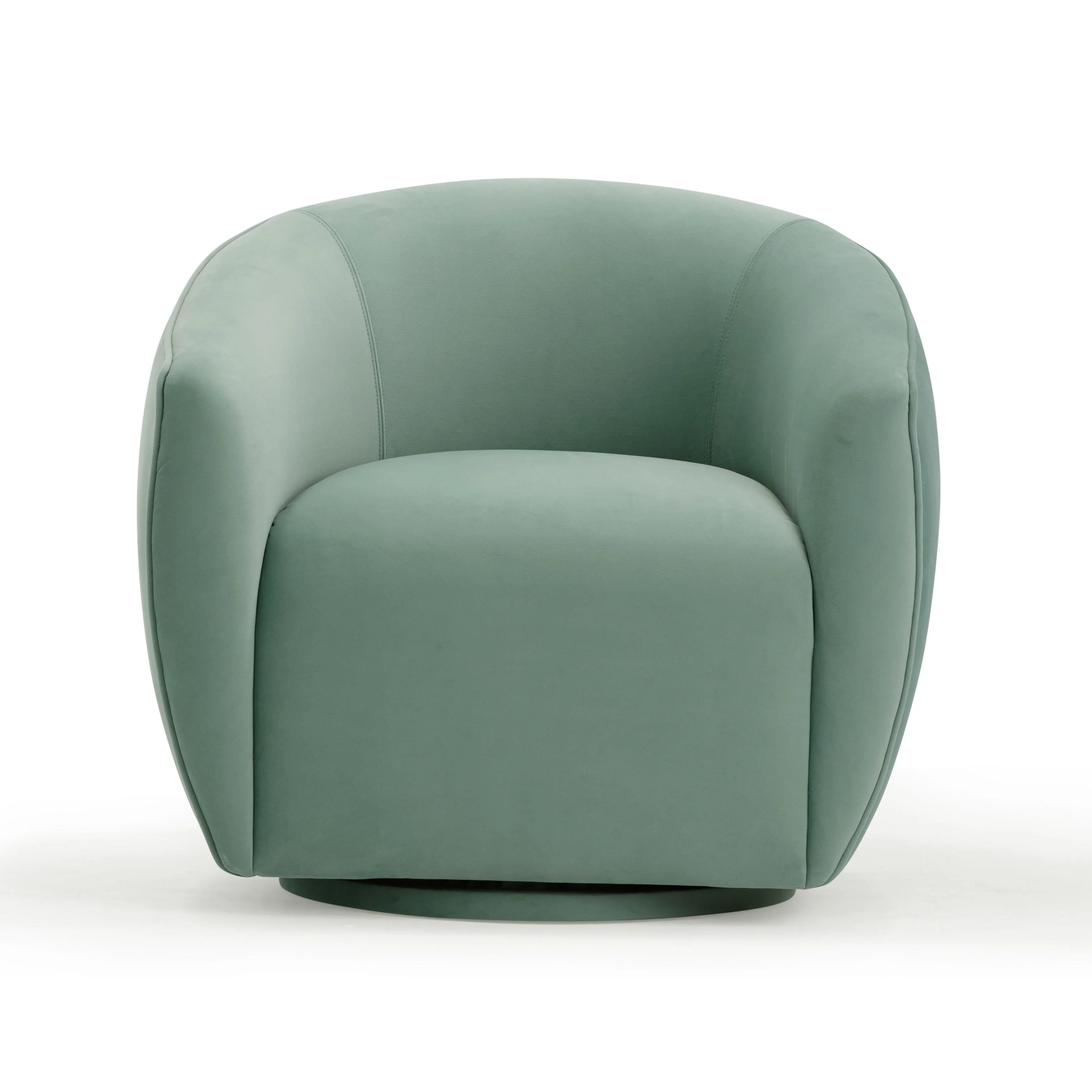 Jordan Performance Velvet Swivel Accent Chair - Image 17