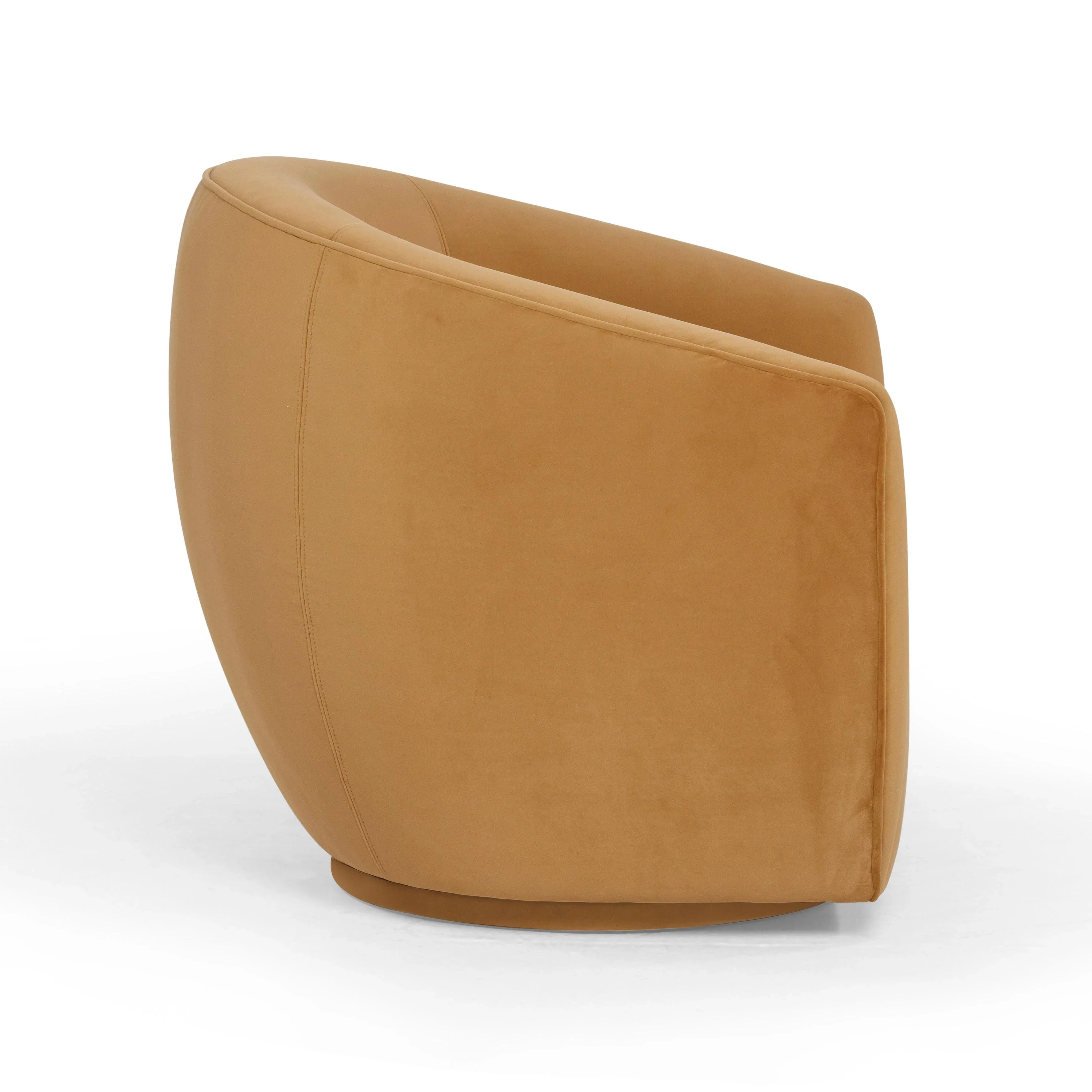 Jordan Performance Velvet Swivel Accent Chair - Image 4