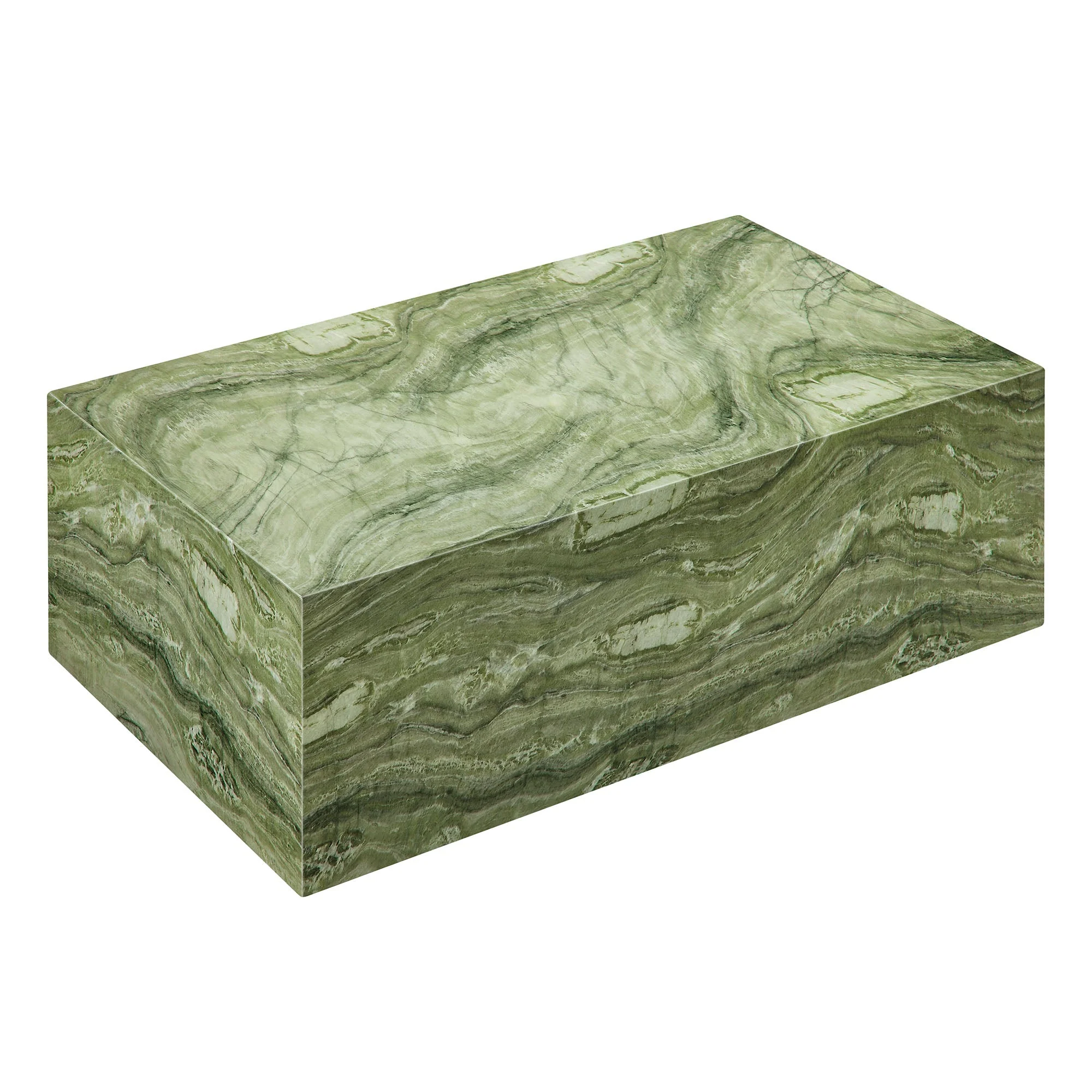 Jordana Square Plinth Indoor - Outdoor Patio Concrete Coffee Table - Image 8