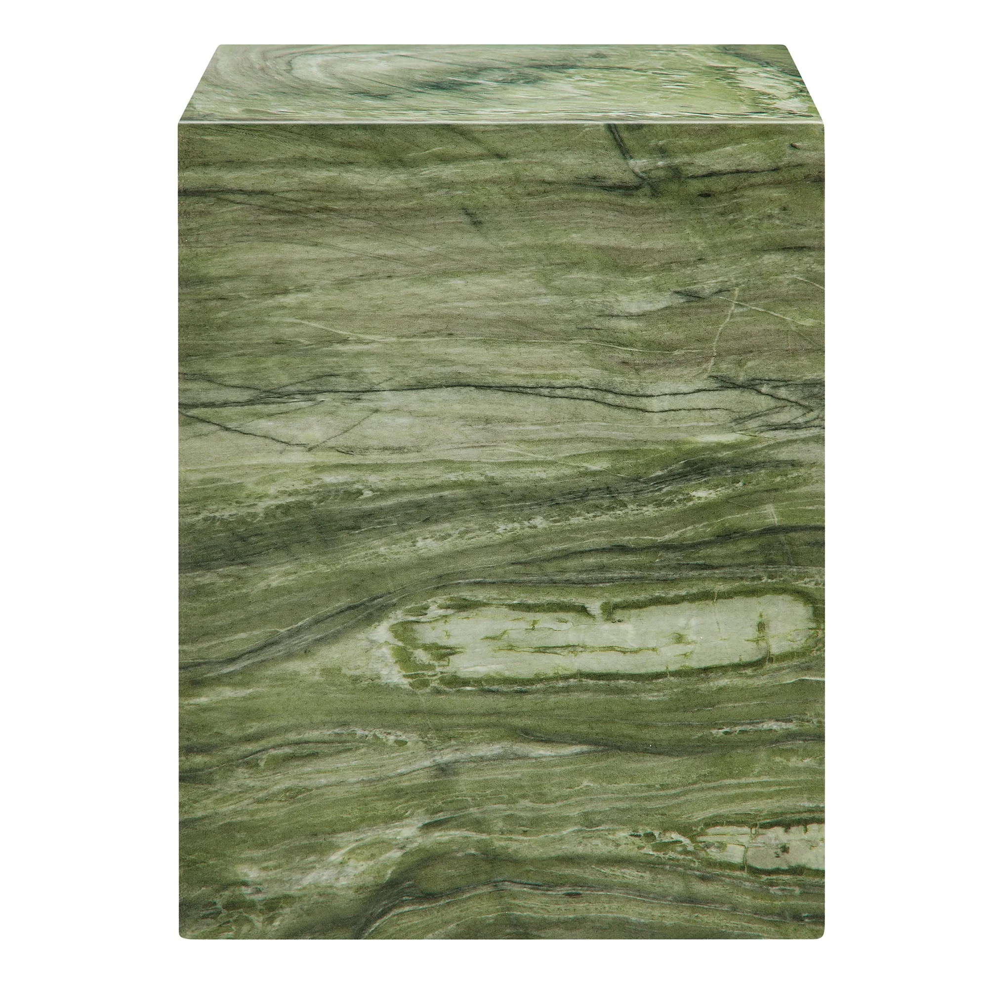 Jordana Square Plinth Indoor - Outdoor Patio Concrete Side Table - Image 7