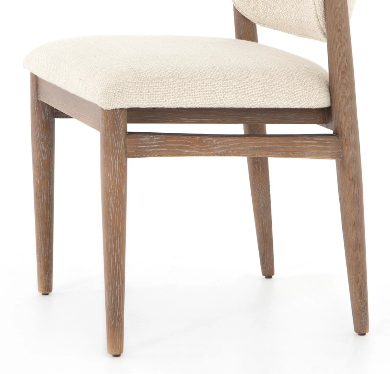 Wood Upholstered Dining Chair with Performance Fabric - Image 6