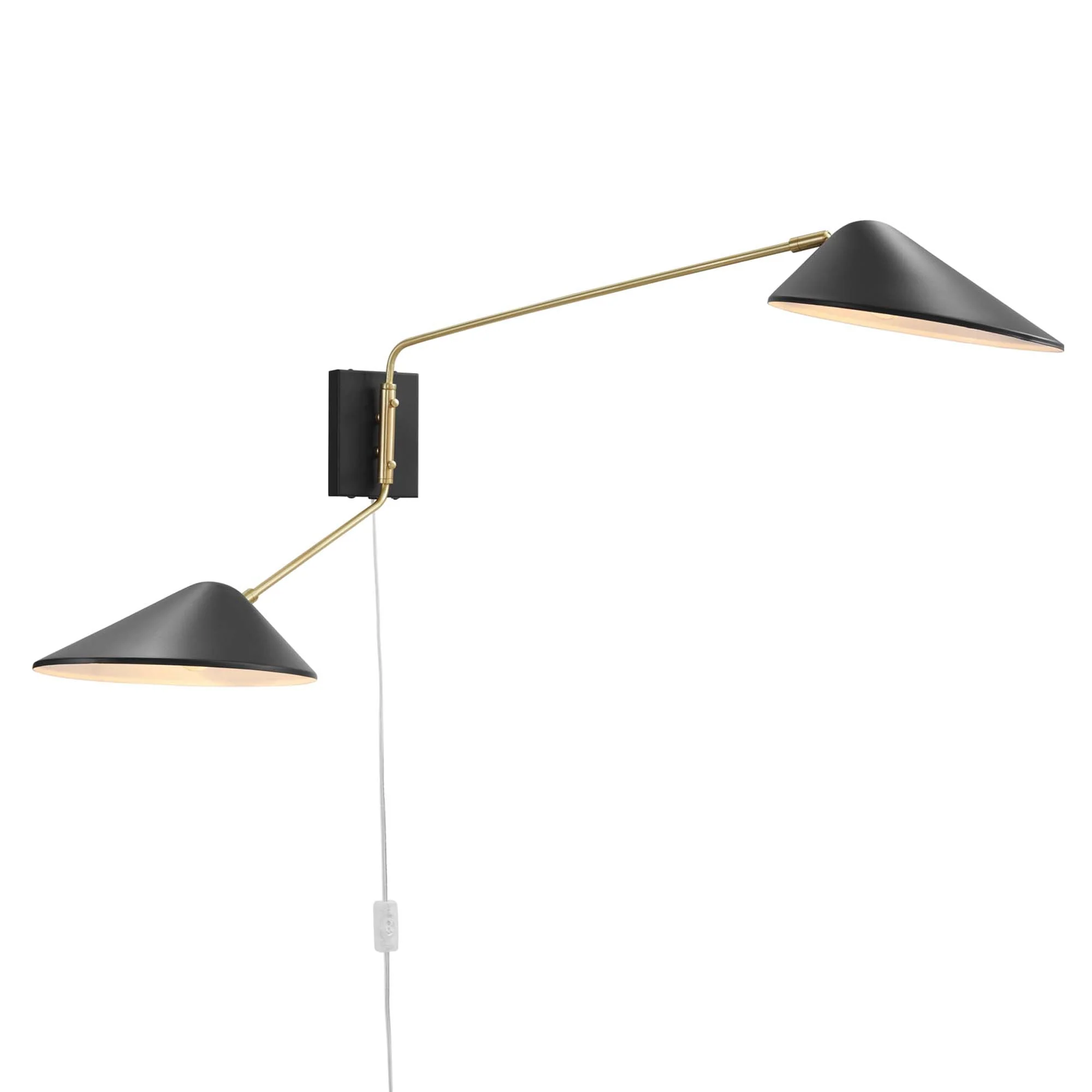 Journey 2-Light Swing Arm Wall Sconce - Image 3