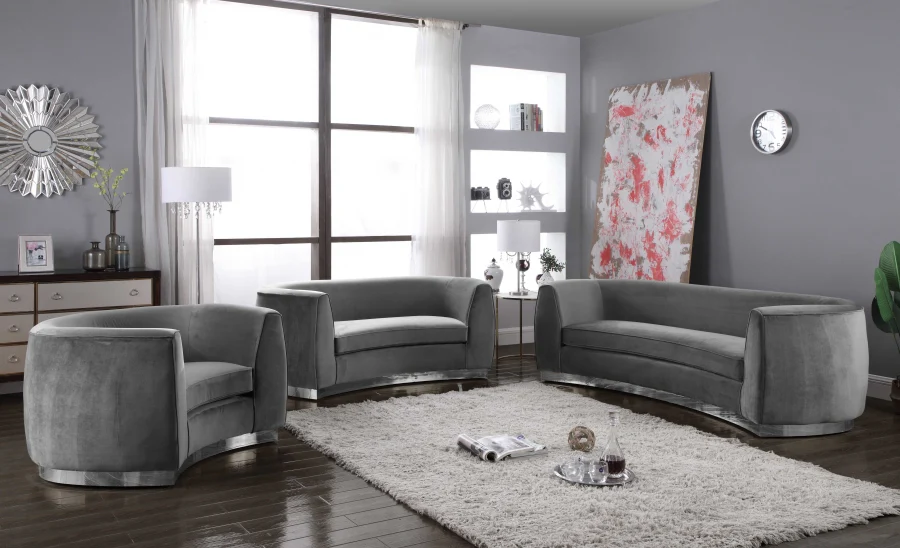 Julian Velvet Upholstered Chair - Image 14