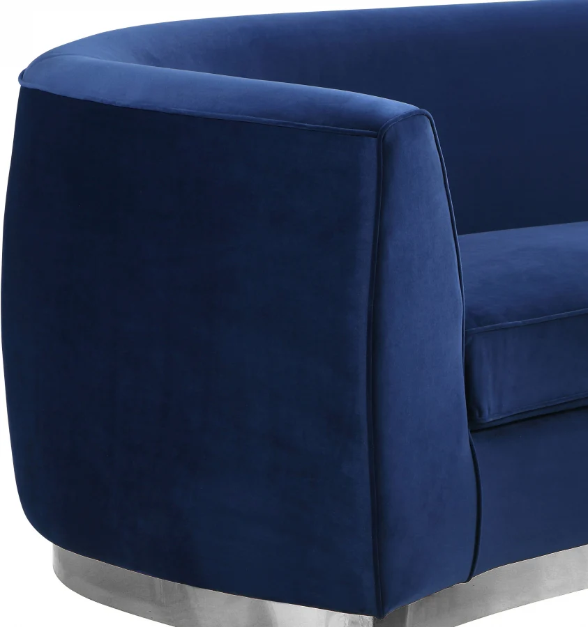 Julian Velvet Upholstered Chair - Image 20