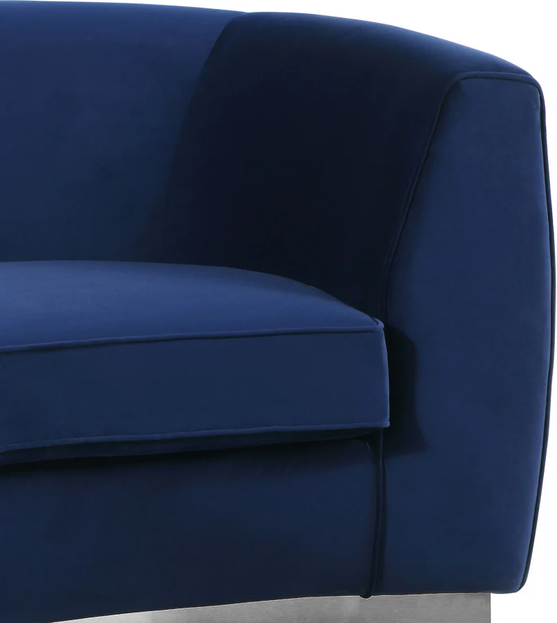 Julian Velvet Upholstered Chair - Image 21