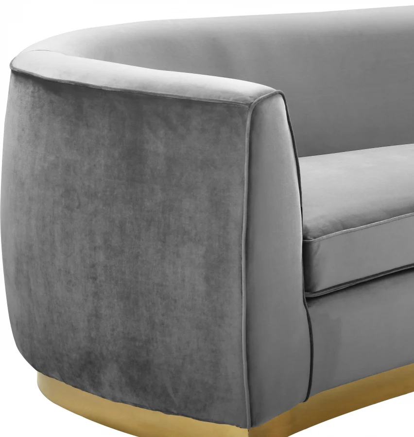 Julian Velvet Upholstered Chair - Image 12