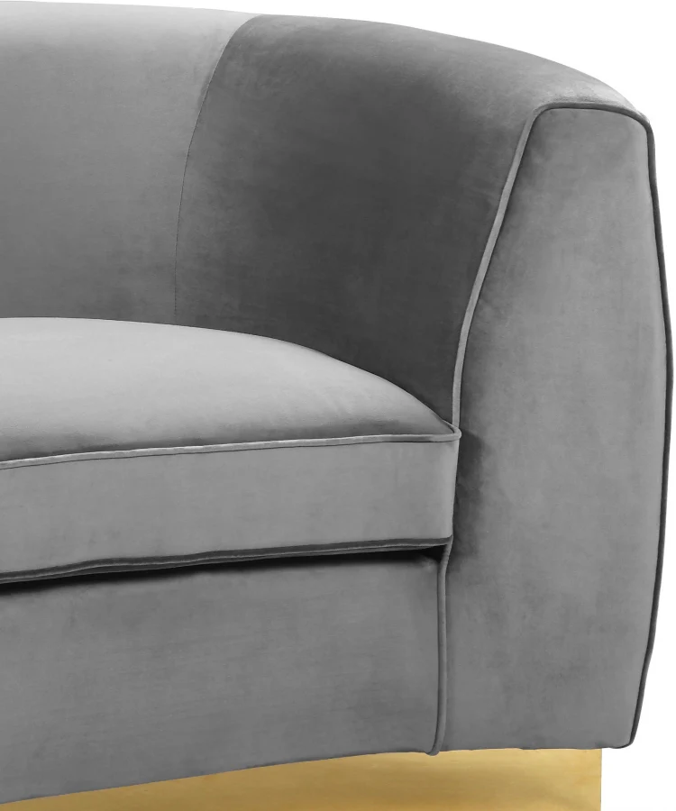 Julian Velvet Upholstered Chair - Image 13