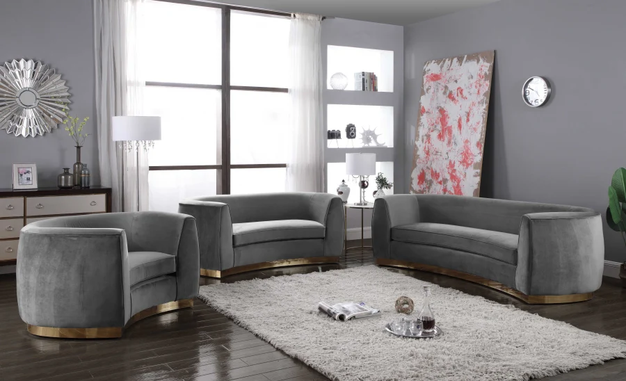 Julian Velvet Upholstered Chair - Image 14