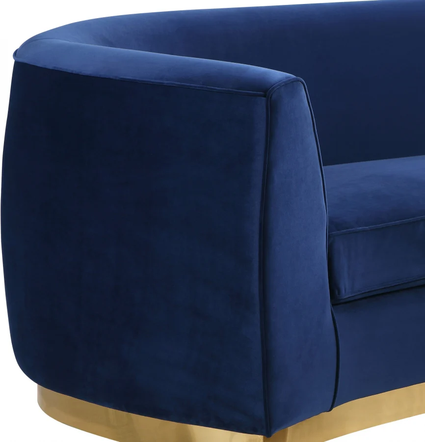 Julian Velvet Upholstered Chair - Image 20