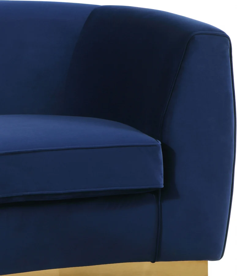 Julian Velvet Upholstered Chair - Image 21