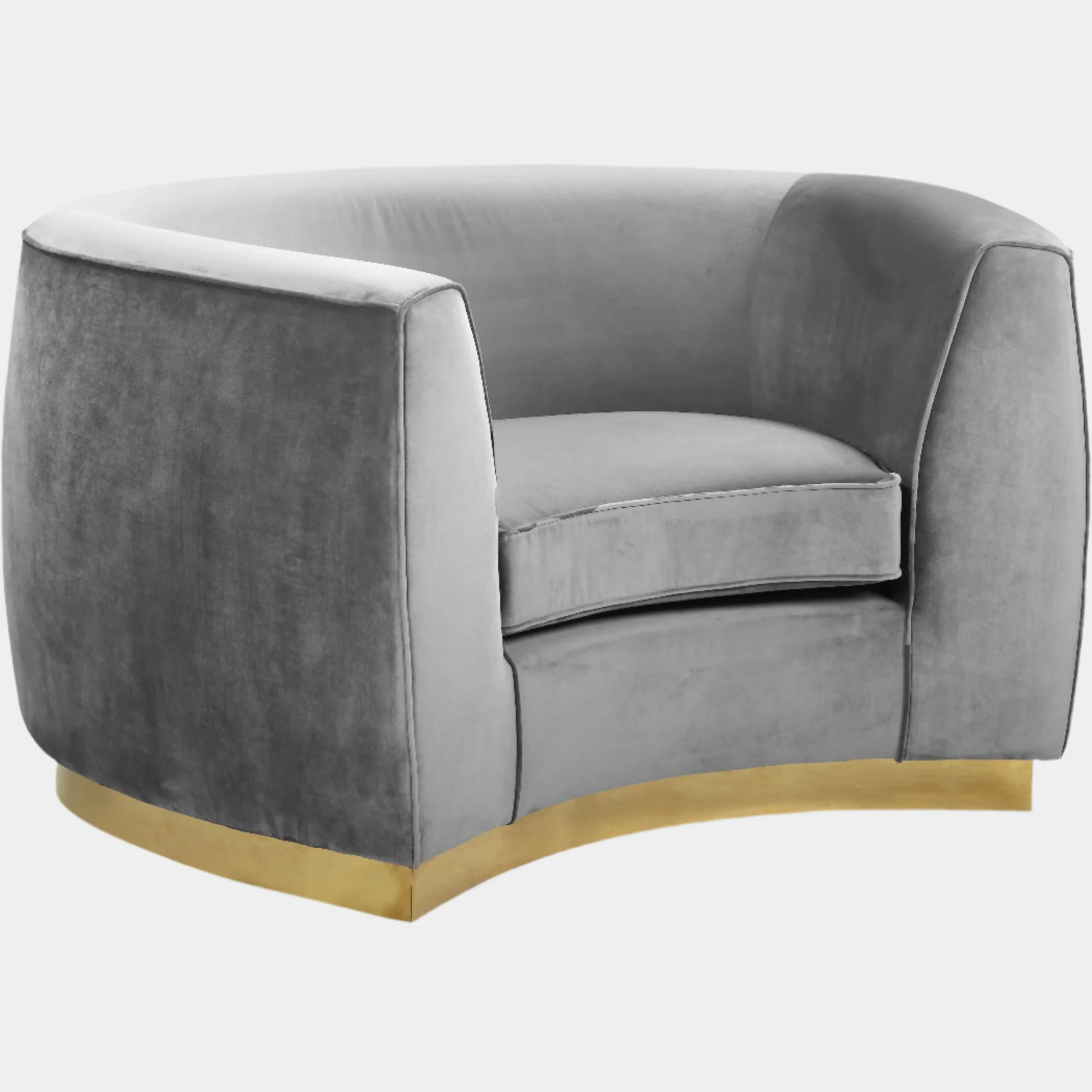 Julian Velvet Upholstered Chair - Image 9