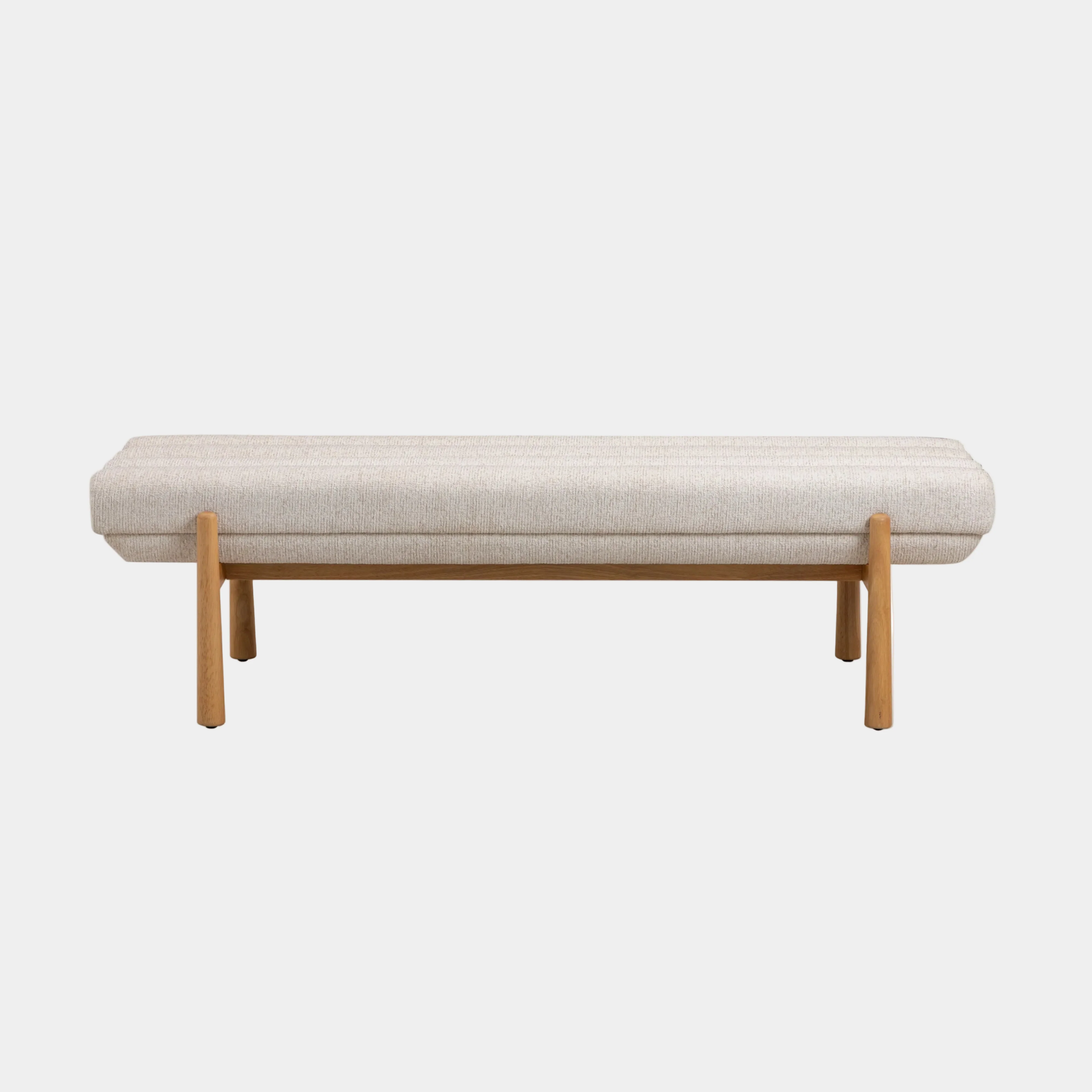 Julianna 56" Textured Performance Fabric Bench - Image 13