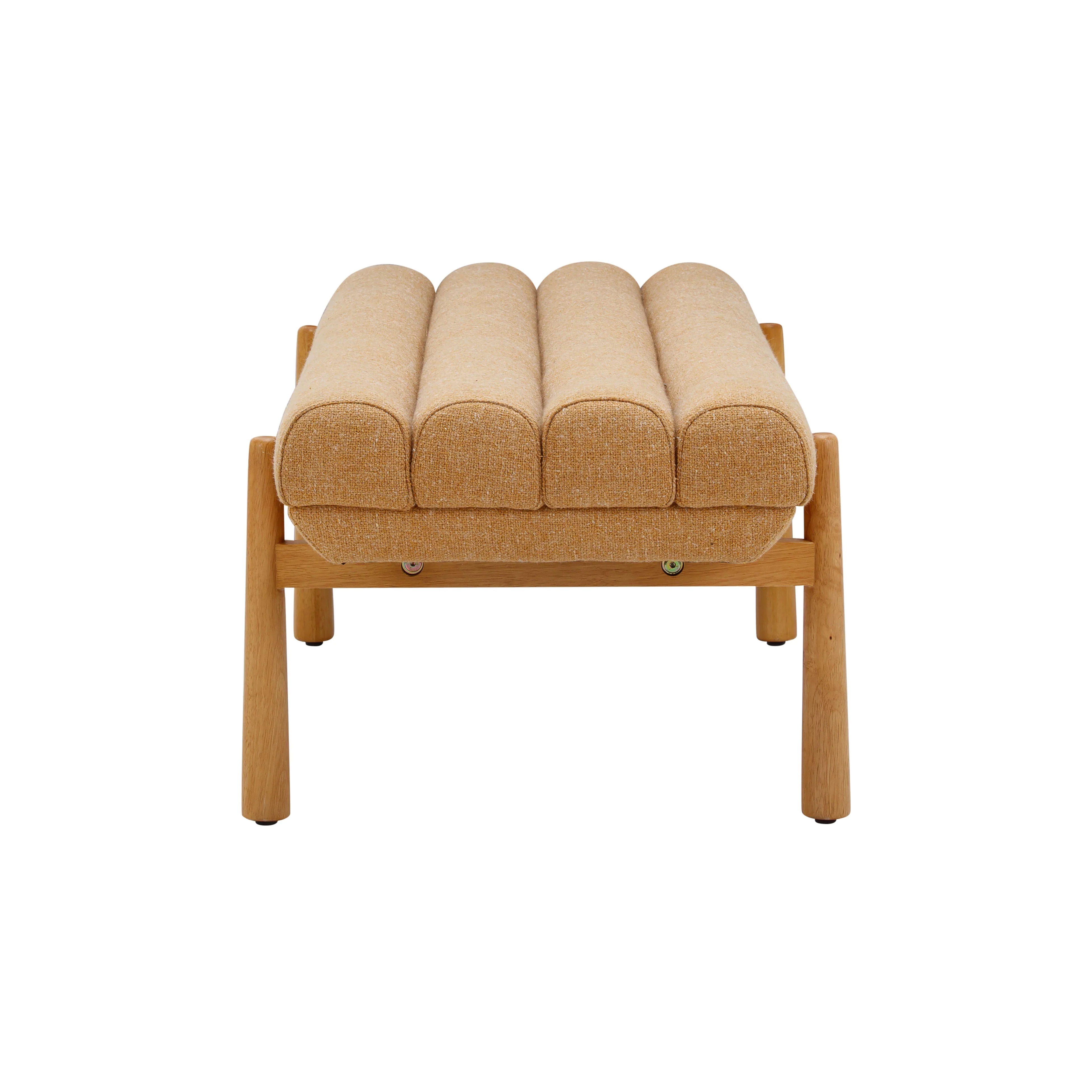 Julianna 56" Textured Performance Fabric Bench - Image 5