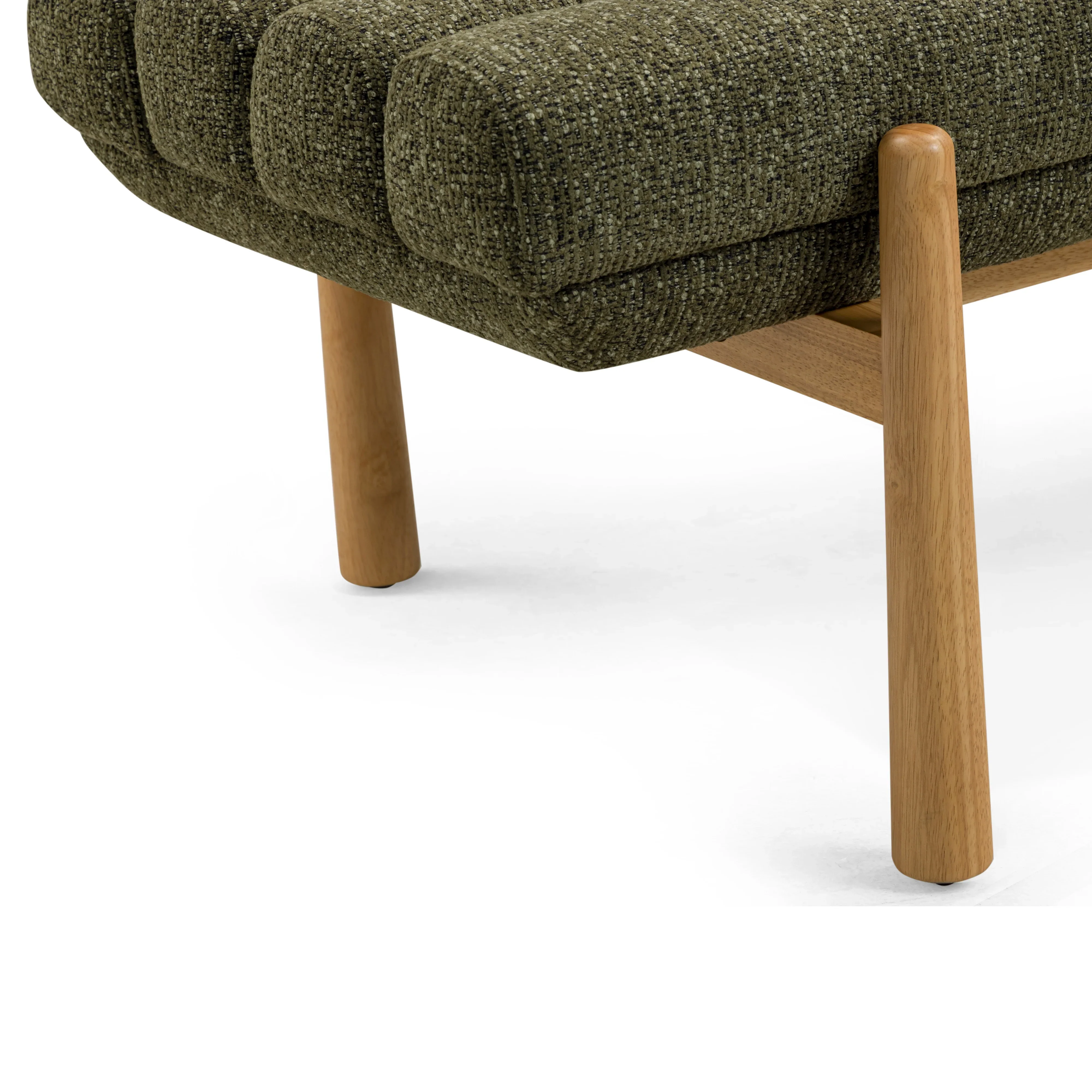 Julianna 56" Textured Performance Fabric Bench - Image 9