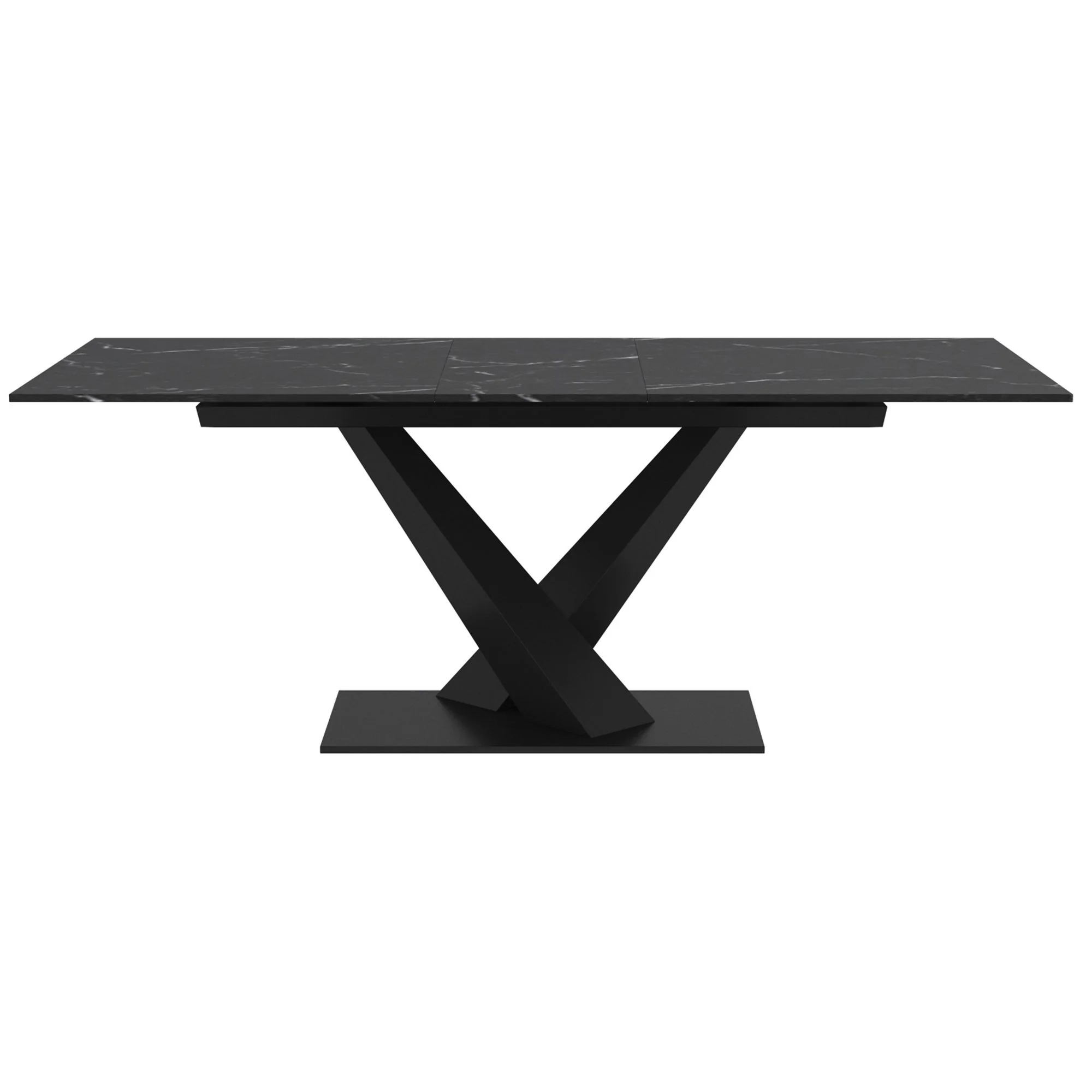 Julius Dining Table w/Extension in Black - Image 5
