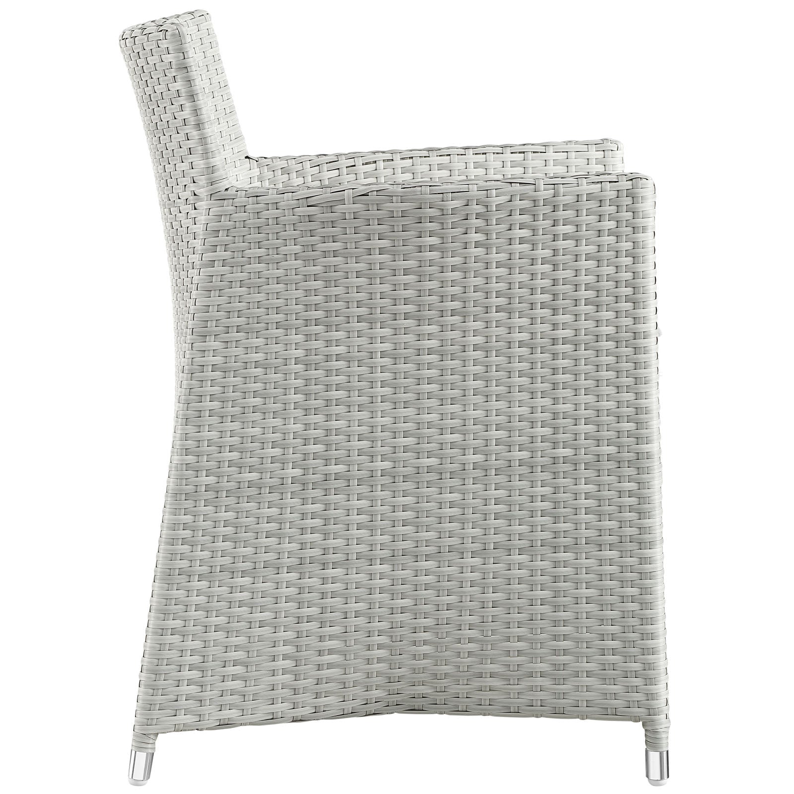 Junction Outdoor Patio Wicker Armchair Set of 2 - Image 7