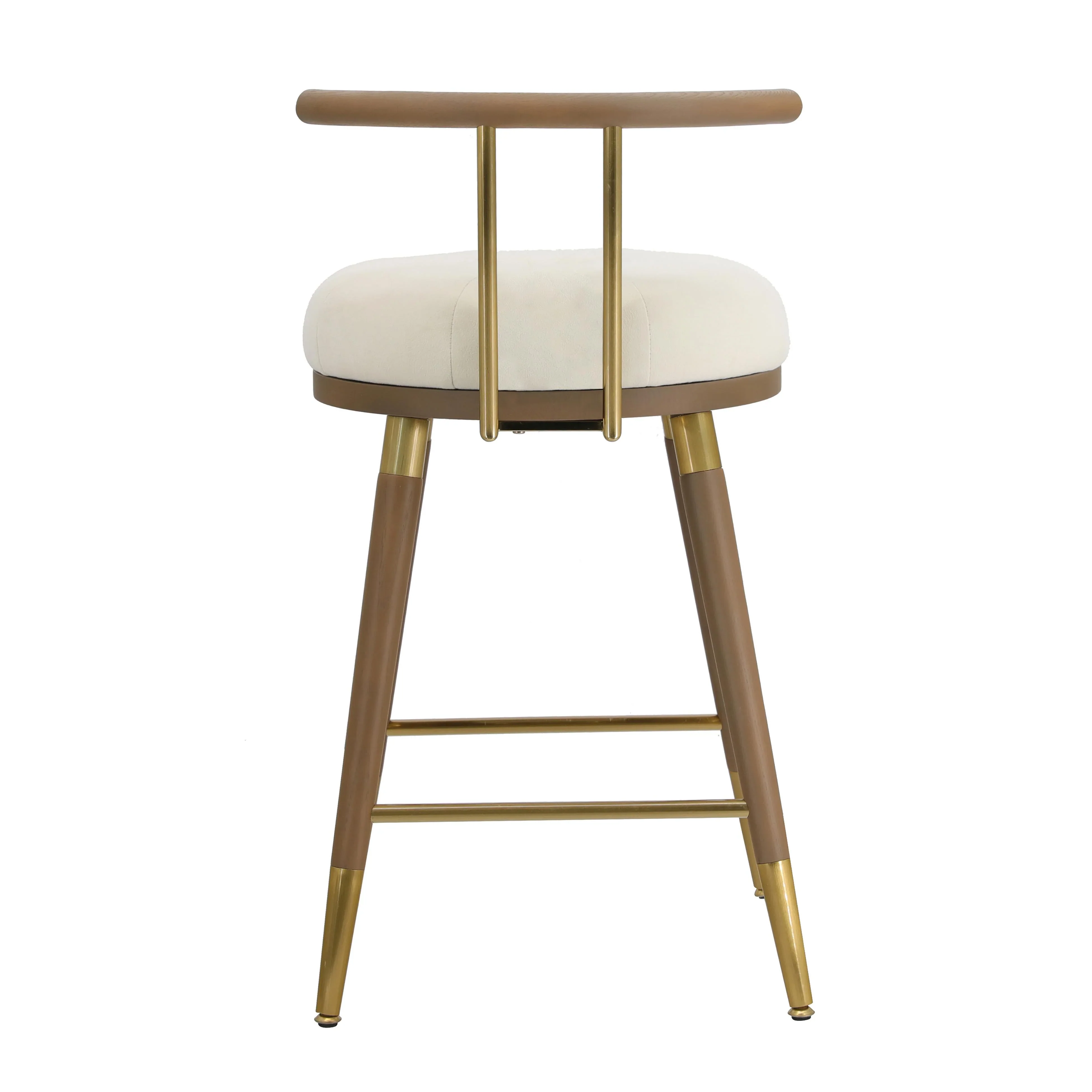 Juniper Performance Velvet Stool - Image 5