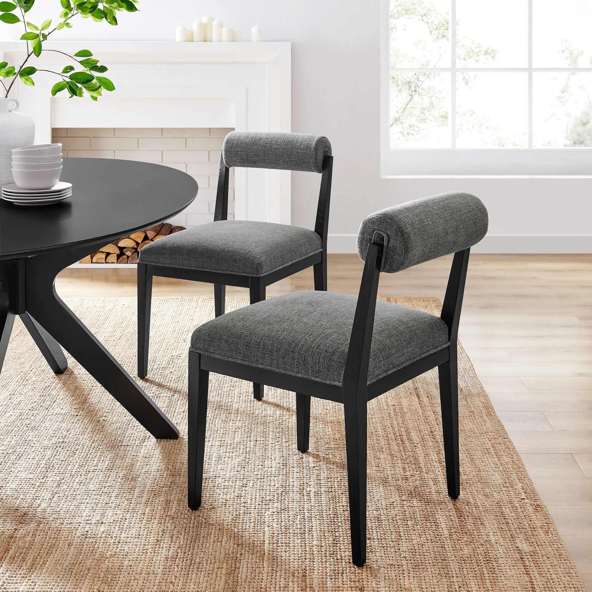 Kai Fabric Dining Chair - Image 18