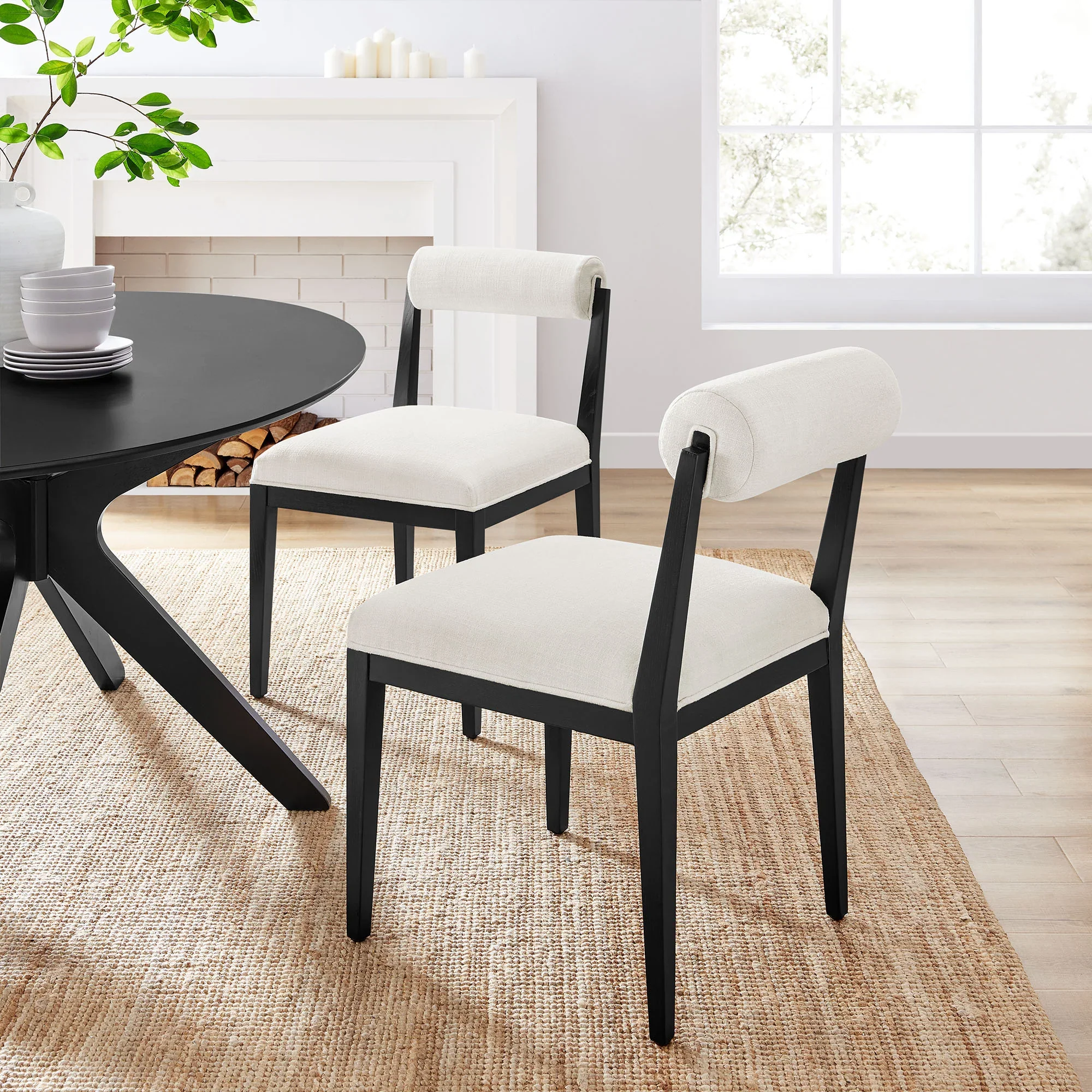 Kai Fabric Dining Chair - Image 9