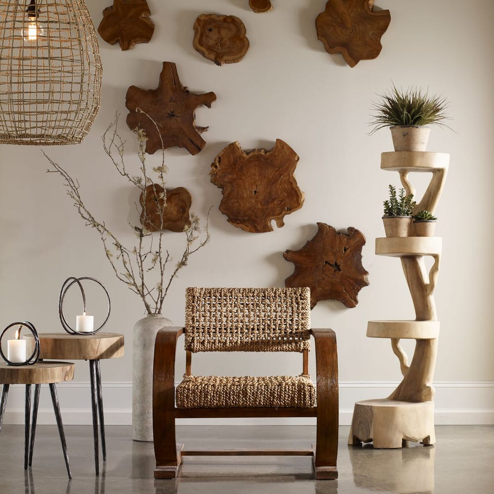 Kalani Outdoor Wood Wall Decor, S/3 - Image 5
