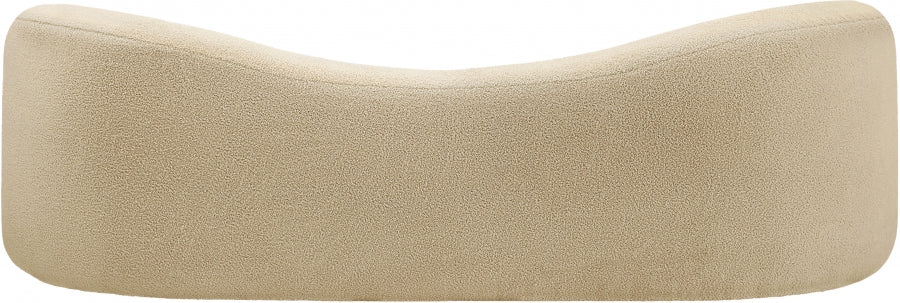 Kali Faux Shearling Teddy Fabric Sofa - Image 32