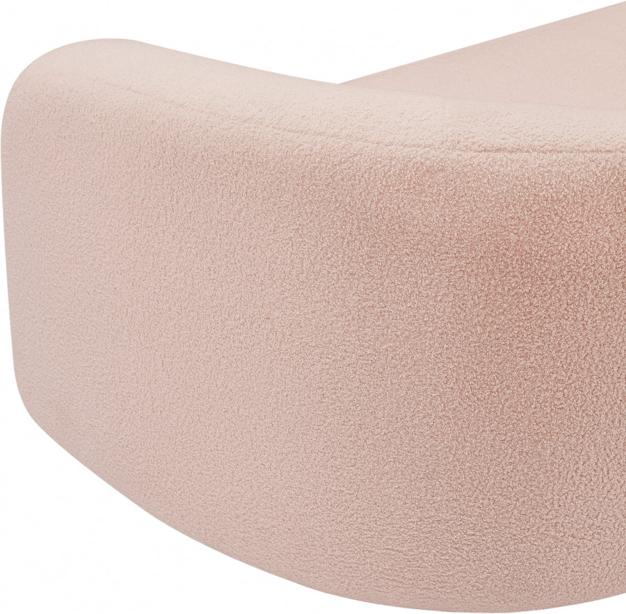 Kali Faux Shearling Teddy Fabric Sofa - Image 54