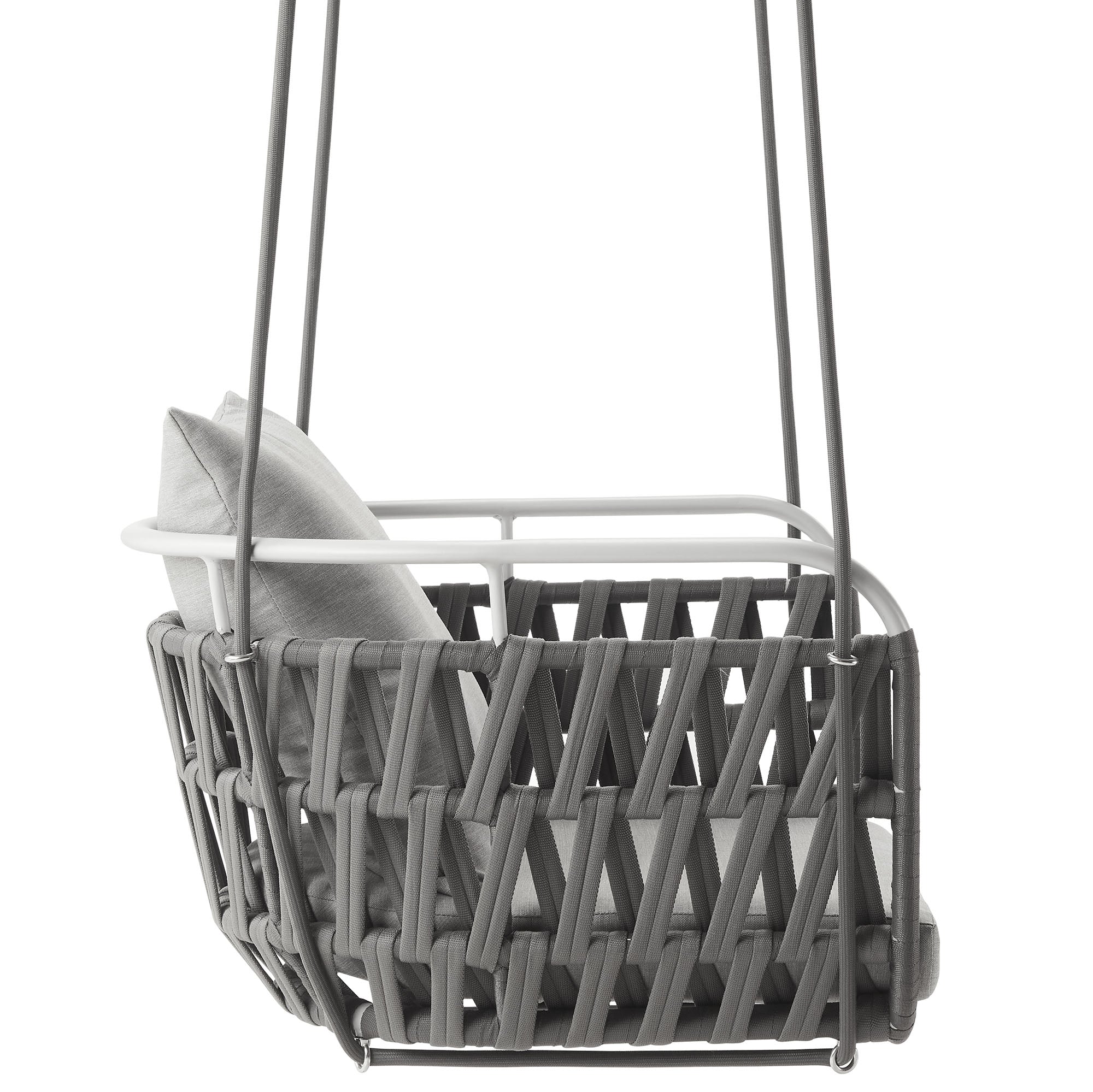 Kaliah Outdoor Patio Aluminum Swing Chair - Image 16
