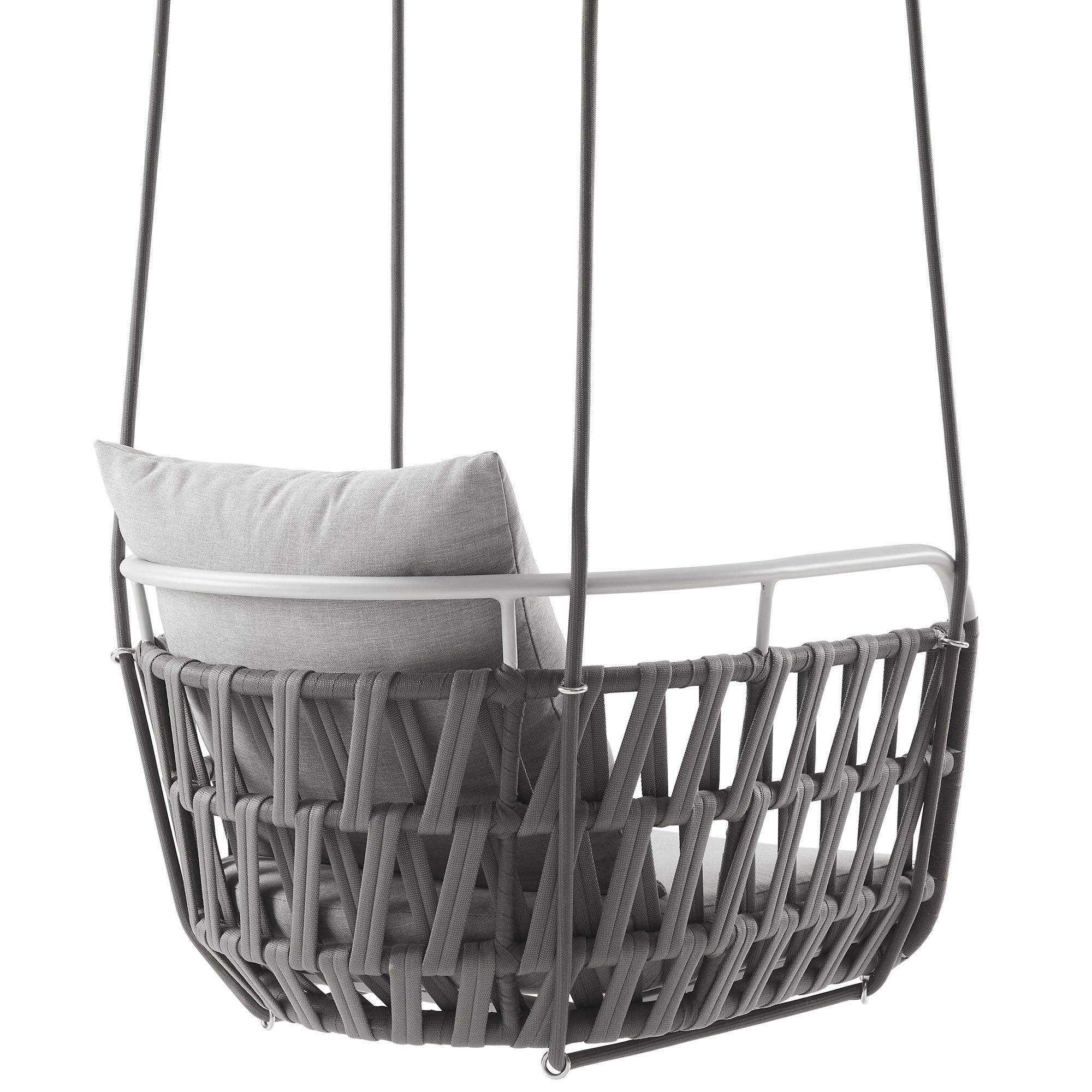 Kaliah Outdoor Patio Aluminum Swing Chair - Image 17
