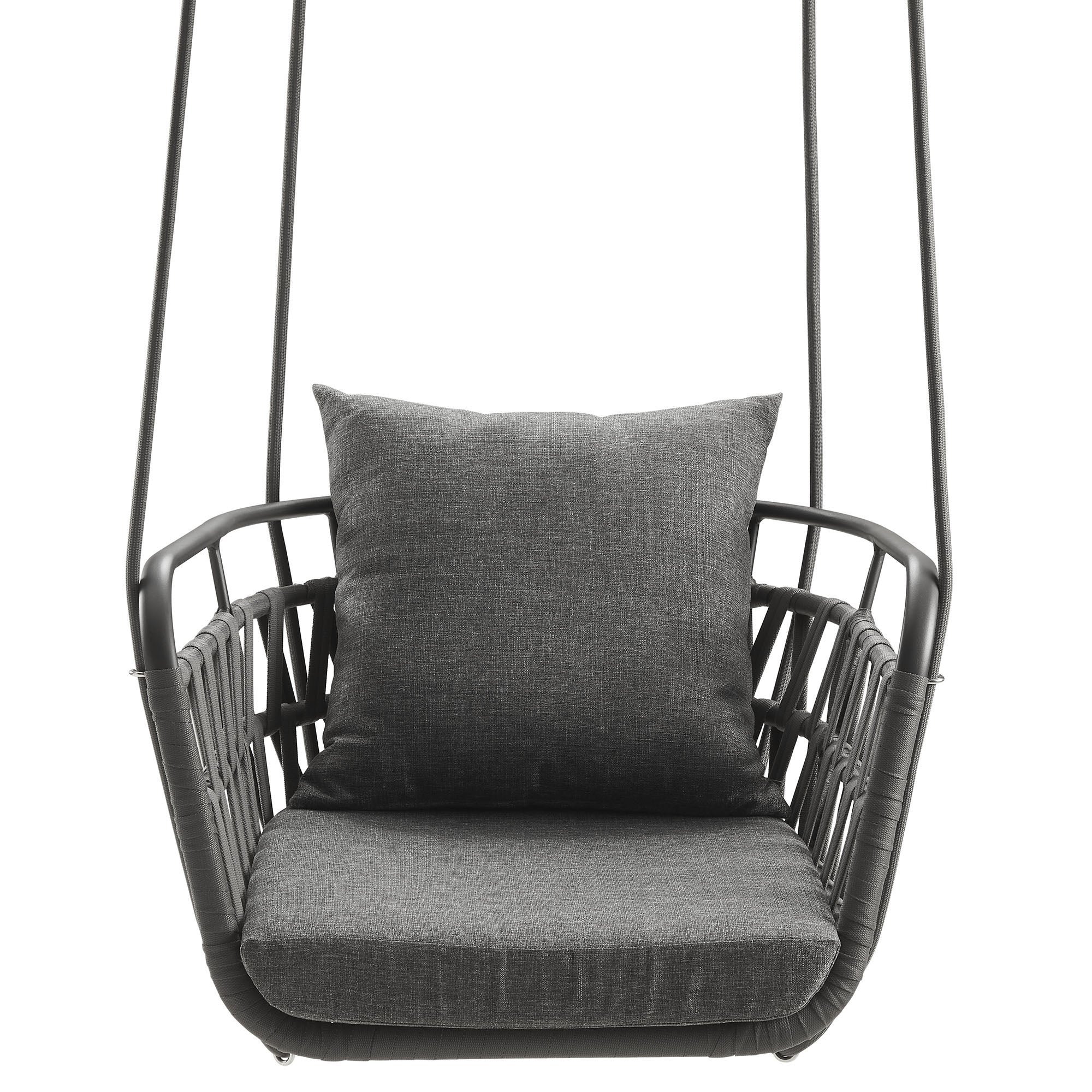 Kaliah Outdoor Patio Aluminum Swing Chair - Image 7