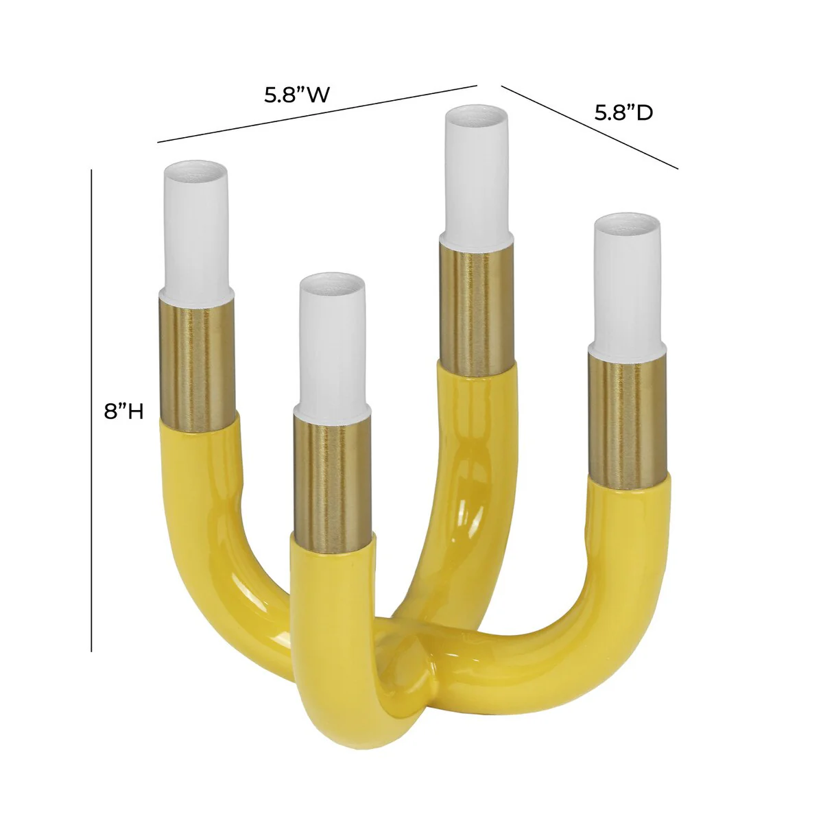 Kaonashi Mustard Yellow Candelabra - Image 6