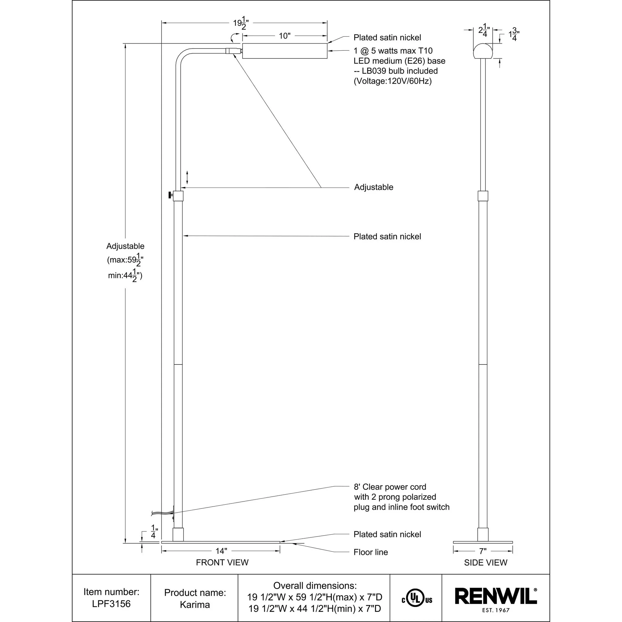 Karima Floor Lamp - Image 7