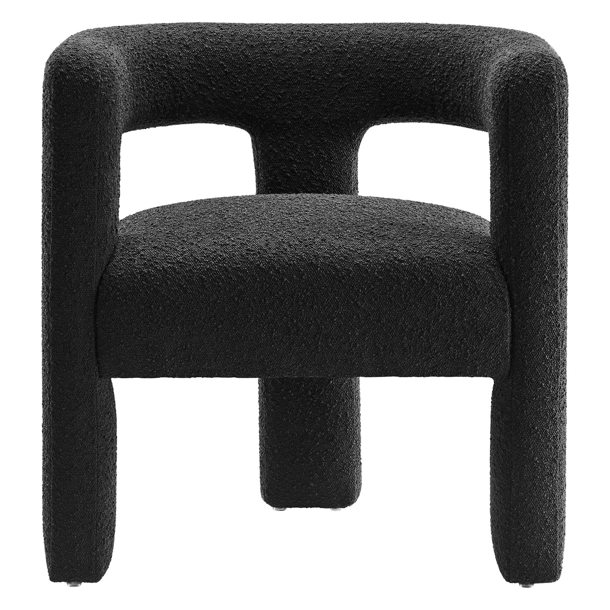 Kayla Boucle Upholstered Armchair - Image 12